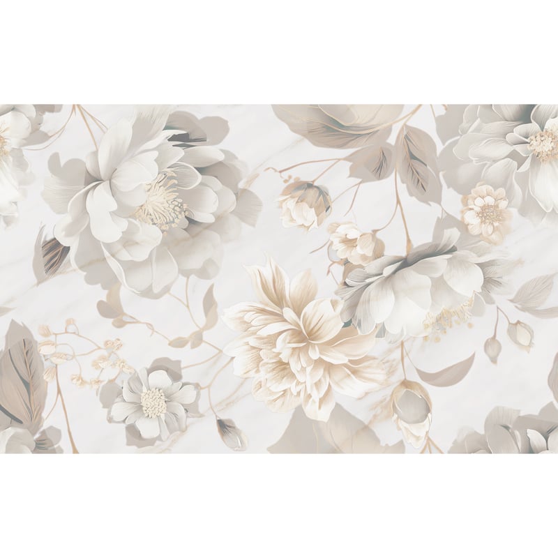 Glazura Torano Flowers Beige 25x40 Ceramika Color