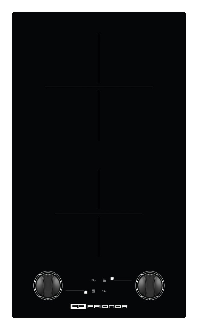 Plaque vitrocéramique 2 feux, FRIONOR DVM29 Noir