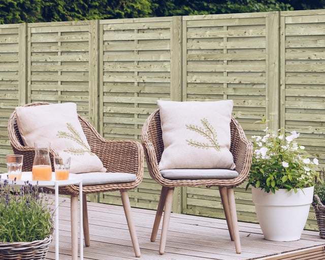 Panneau bois Luna naturel, H.180 x l.90 cm