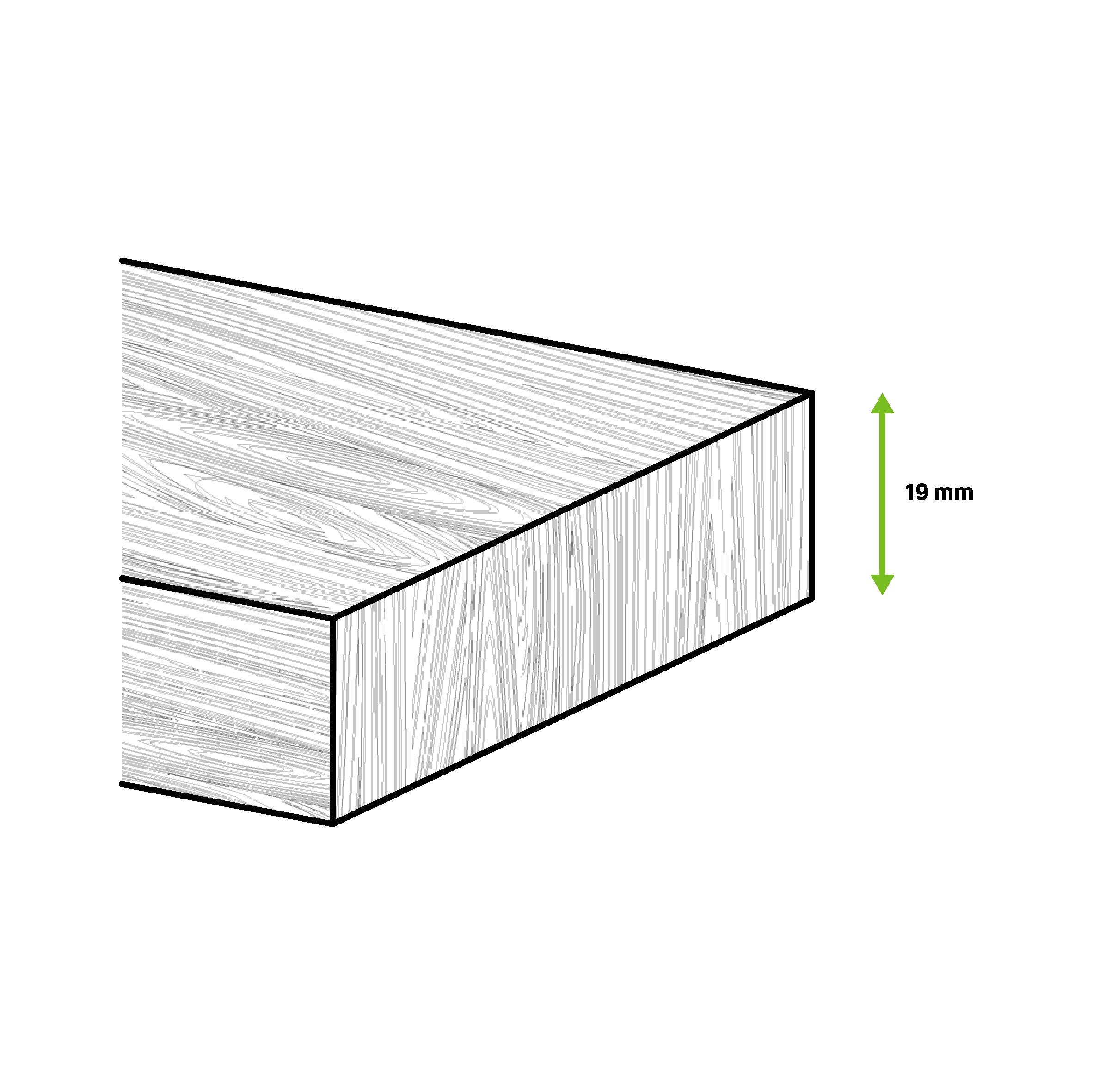 Tablero de MDF crudo de 122x244x1.9cm (anchoxaltoxgrosor) - 2