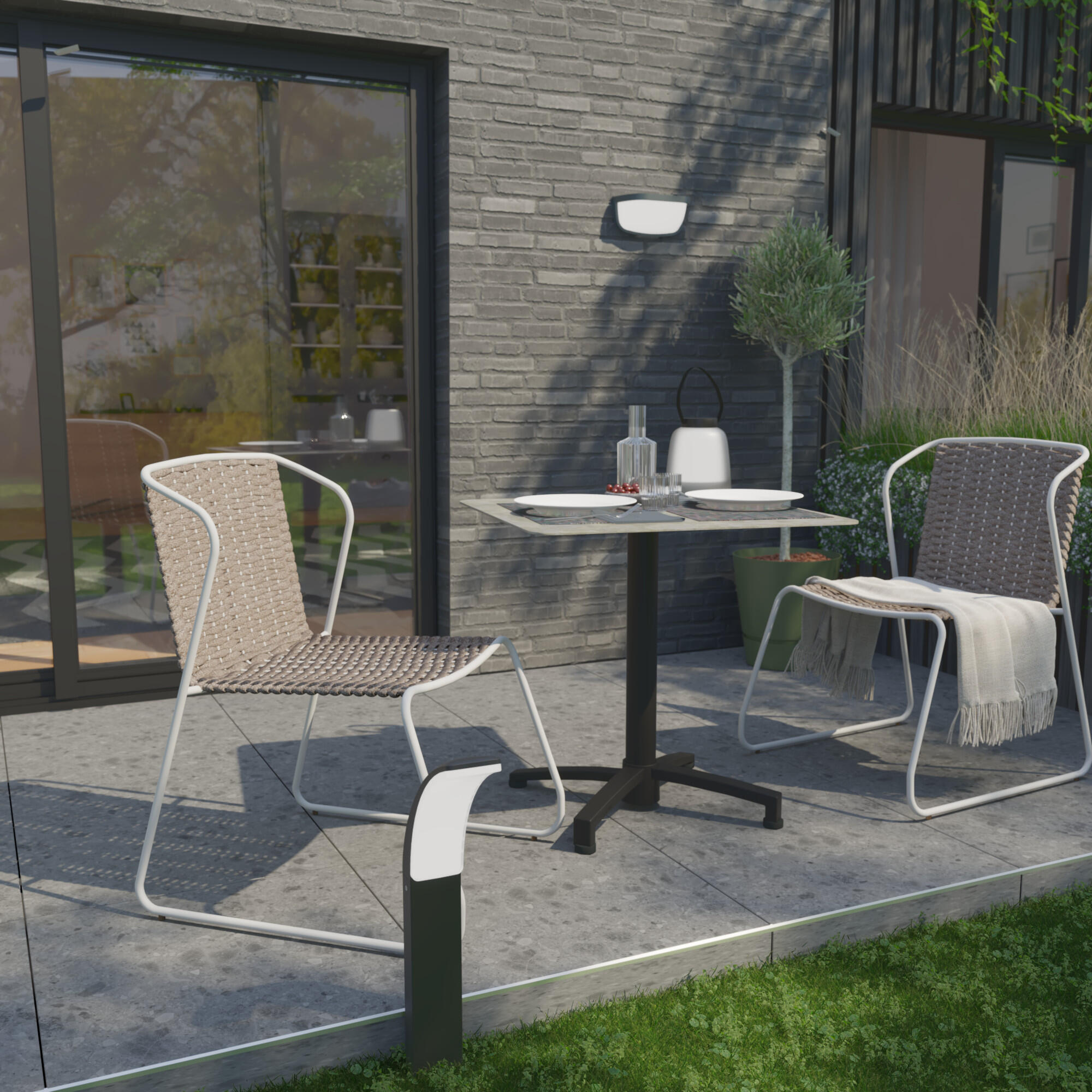 Borne extérieure LED, 1500 Lumen blanc neutre, anthracite Lakko INSPIRE - 4