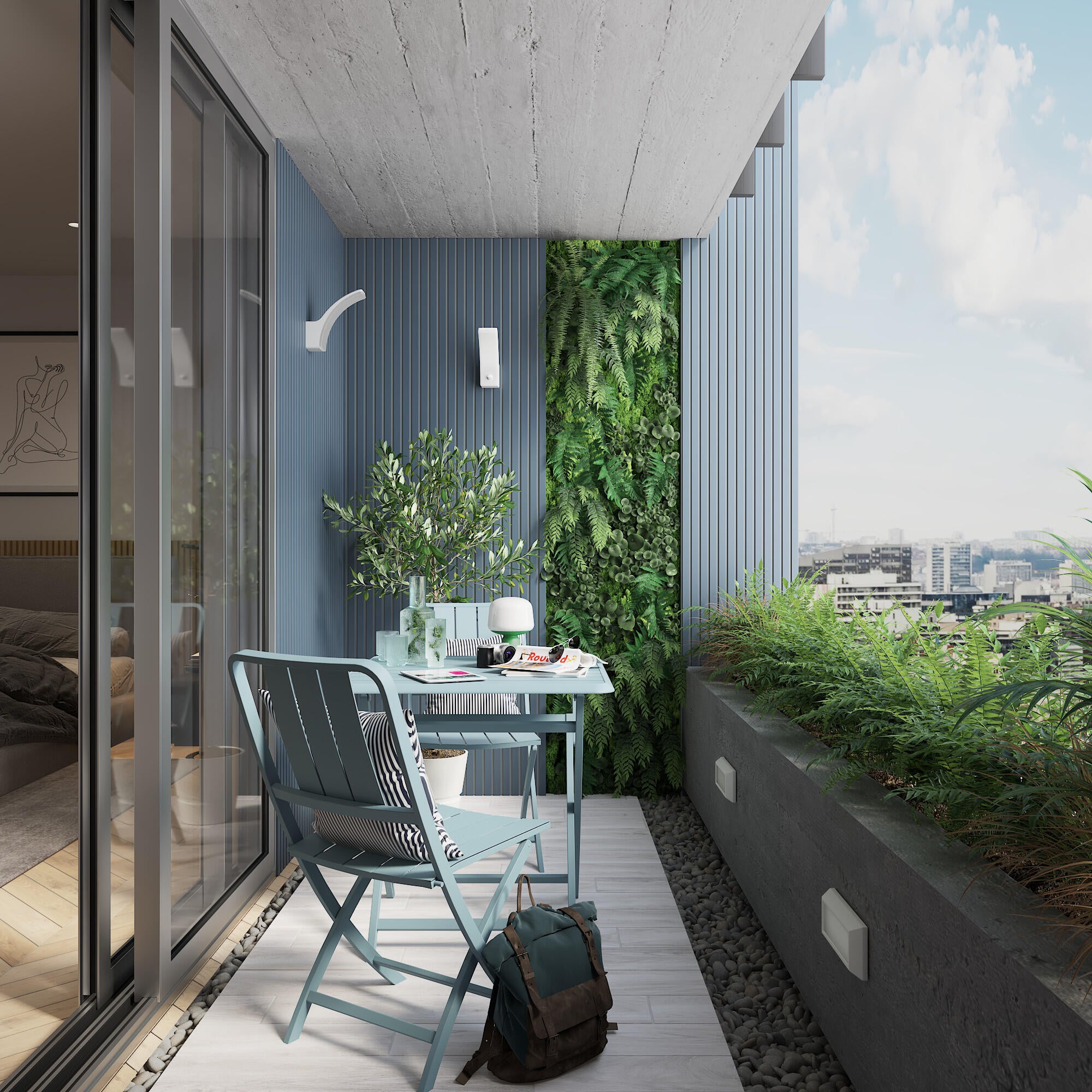 Kinkiet zewnętrzny New Lakko 1500 lm IP44 LED Inspire - 2