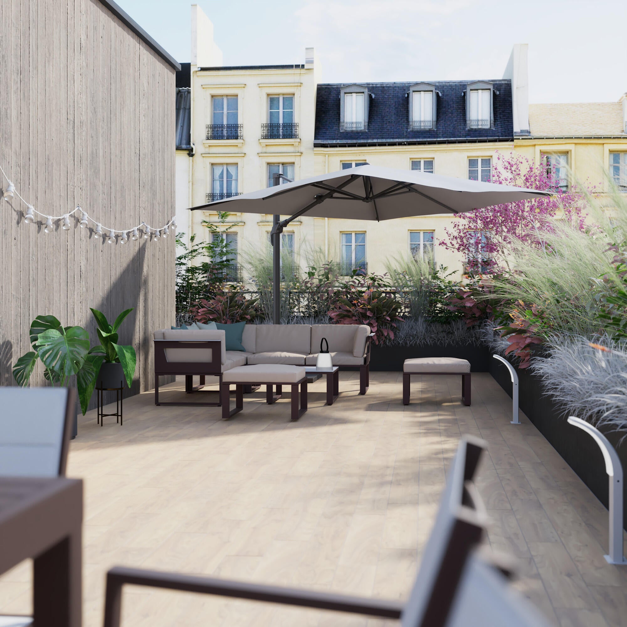 Borne extérieure LED Lakko 1500 lumens, blanc neutre, blanc INSPIRE - 4