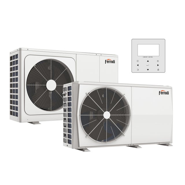 Aerotermia calefacción monobloc Ferroli 16kw Omnia M 3.2 R32
