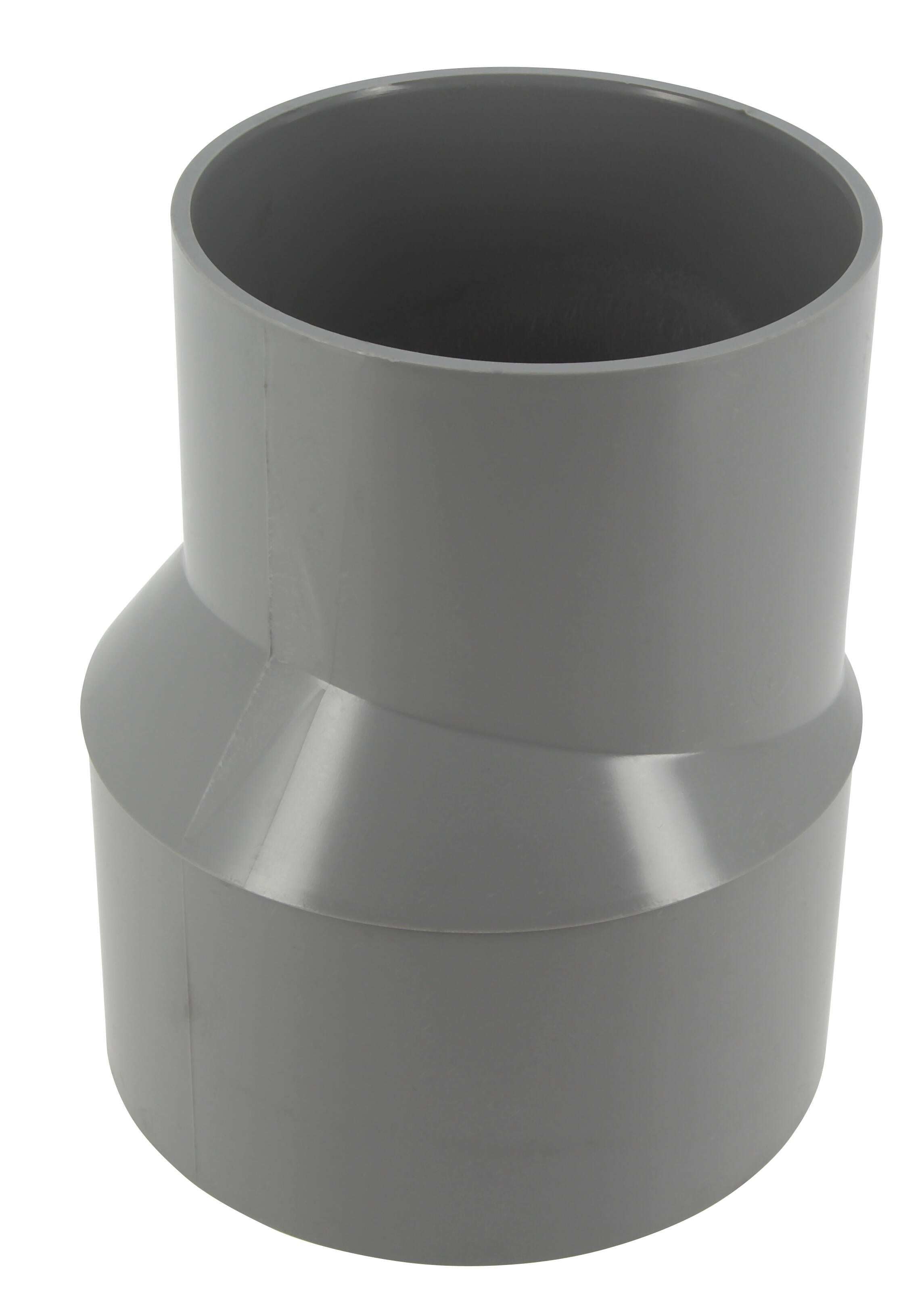 Réduction excentrée mâle / femelle pvc Diam.125/100 mm GIRPI - 3