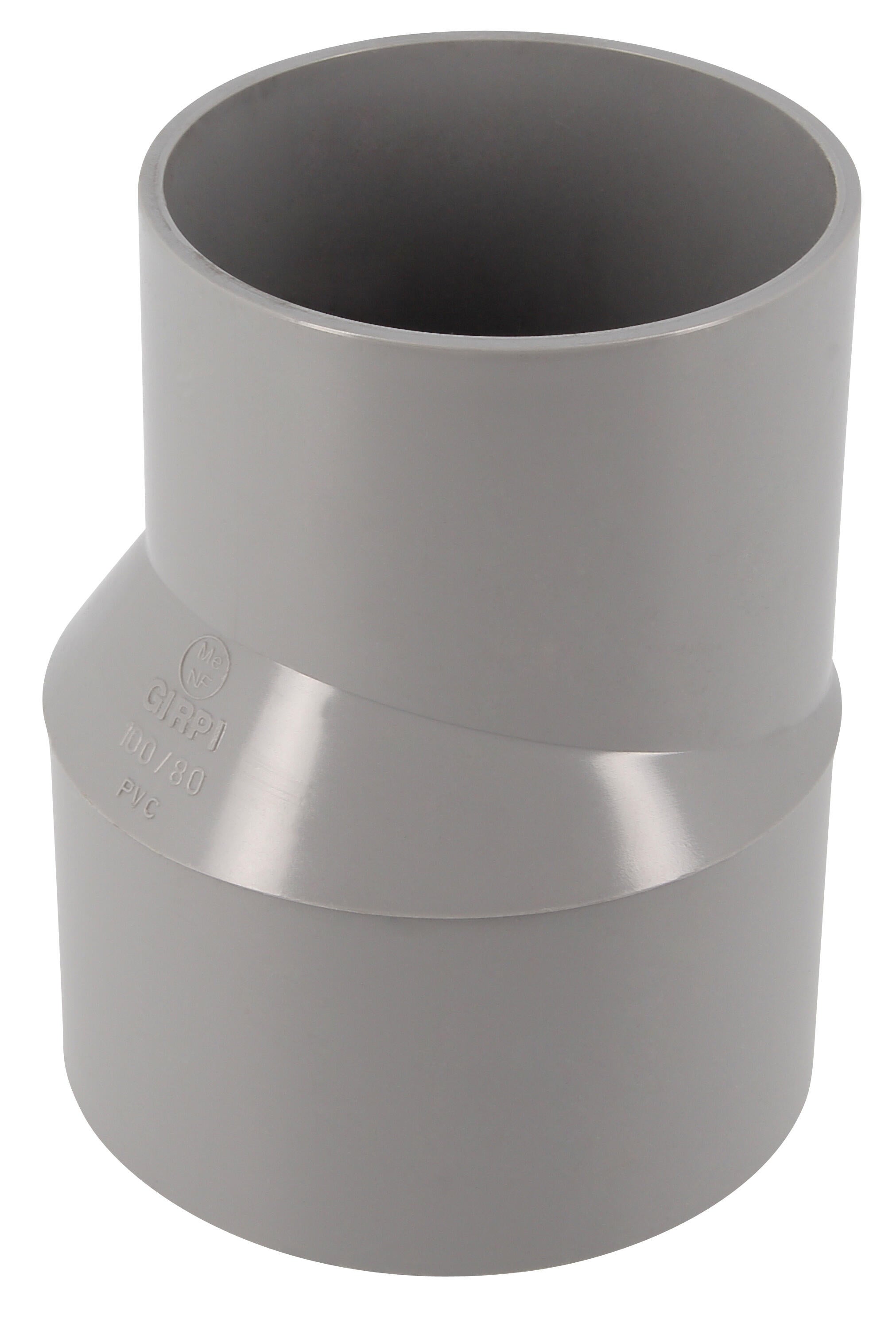 Tampon de réduction mâle / femelle pvc Diam.100/80 mm GIRPI - 2