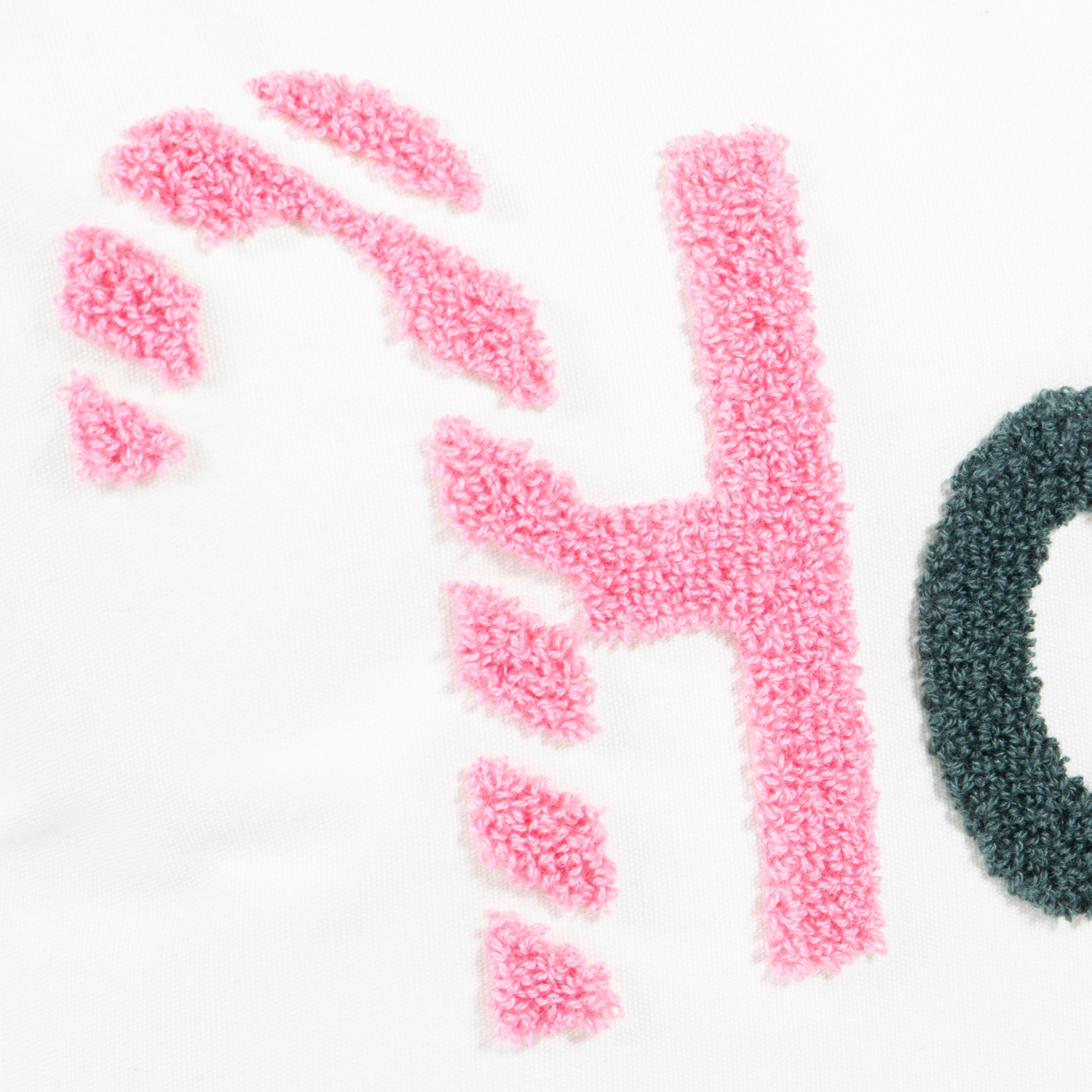 Coussin Holly, rouge l.45 x H.10 cm - 3