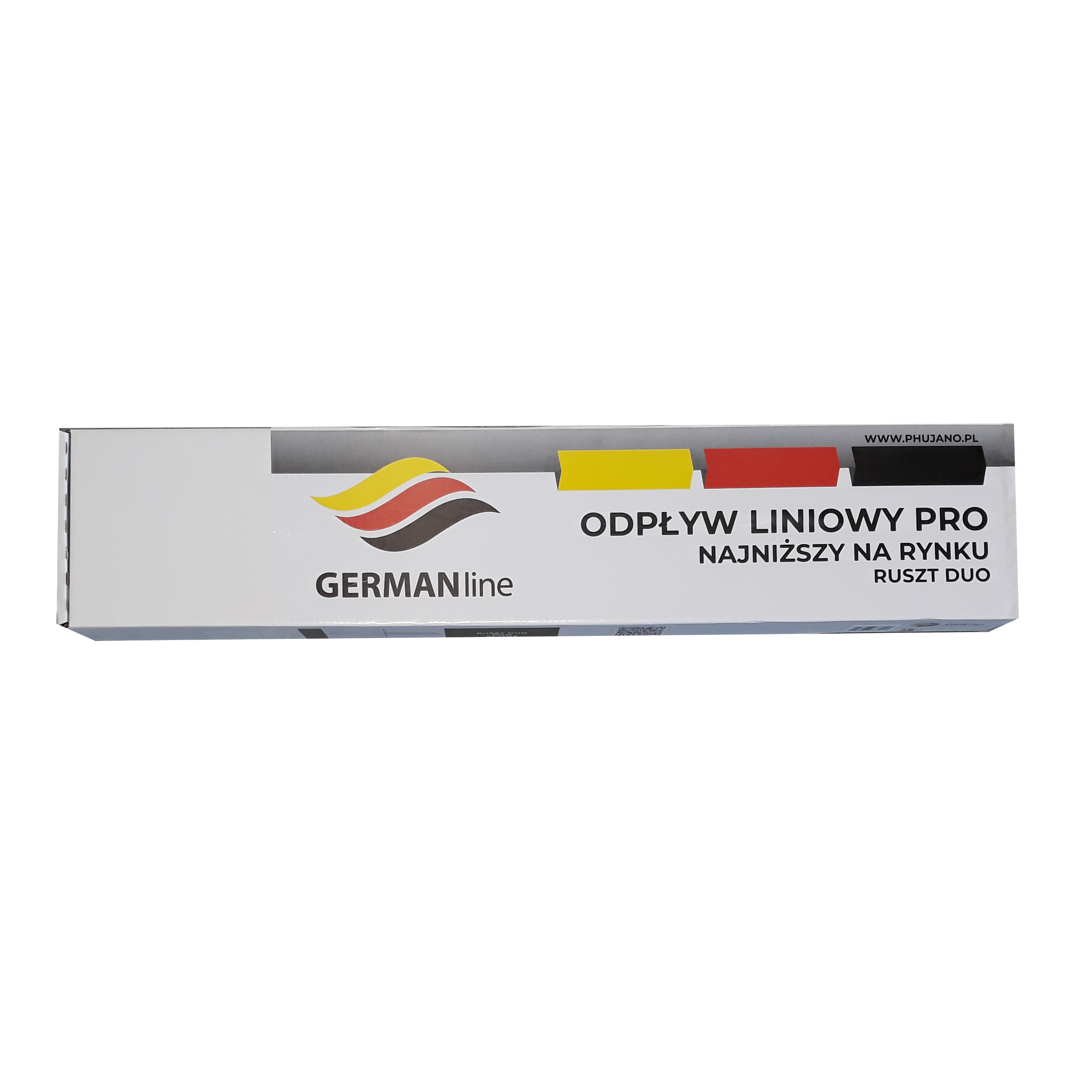 Odpływ liniowy prysznicowy 650 GERMANLINE z dodatkowym czarnym rusztem w zestawie - 3