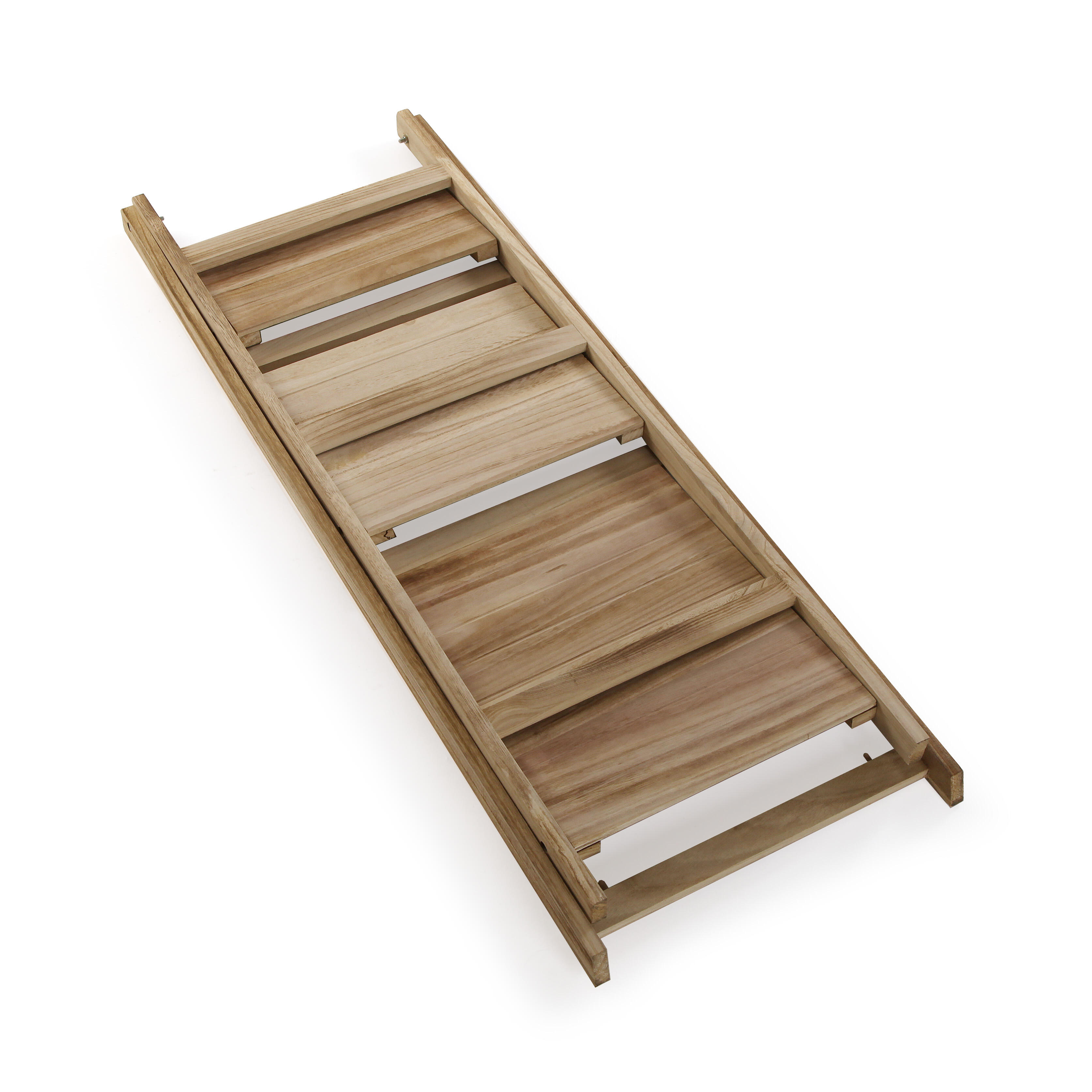 Estante para el baño de madera marrón 39x41x109cm