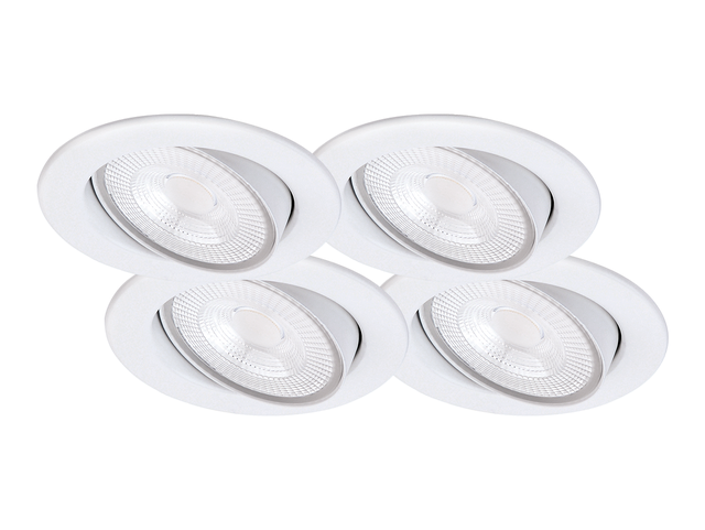 Jeu De 4 Lampes Encastrées Plafond Led, Lampes Encastrées Ultraplates Jeu De 4 Lampes Encastrées Plafond Led, Lampes Encastrées Ultraplates