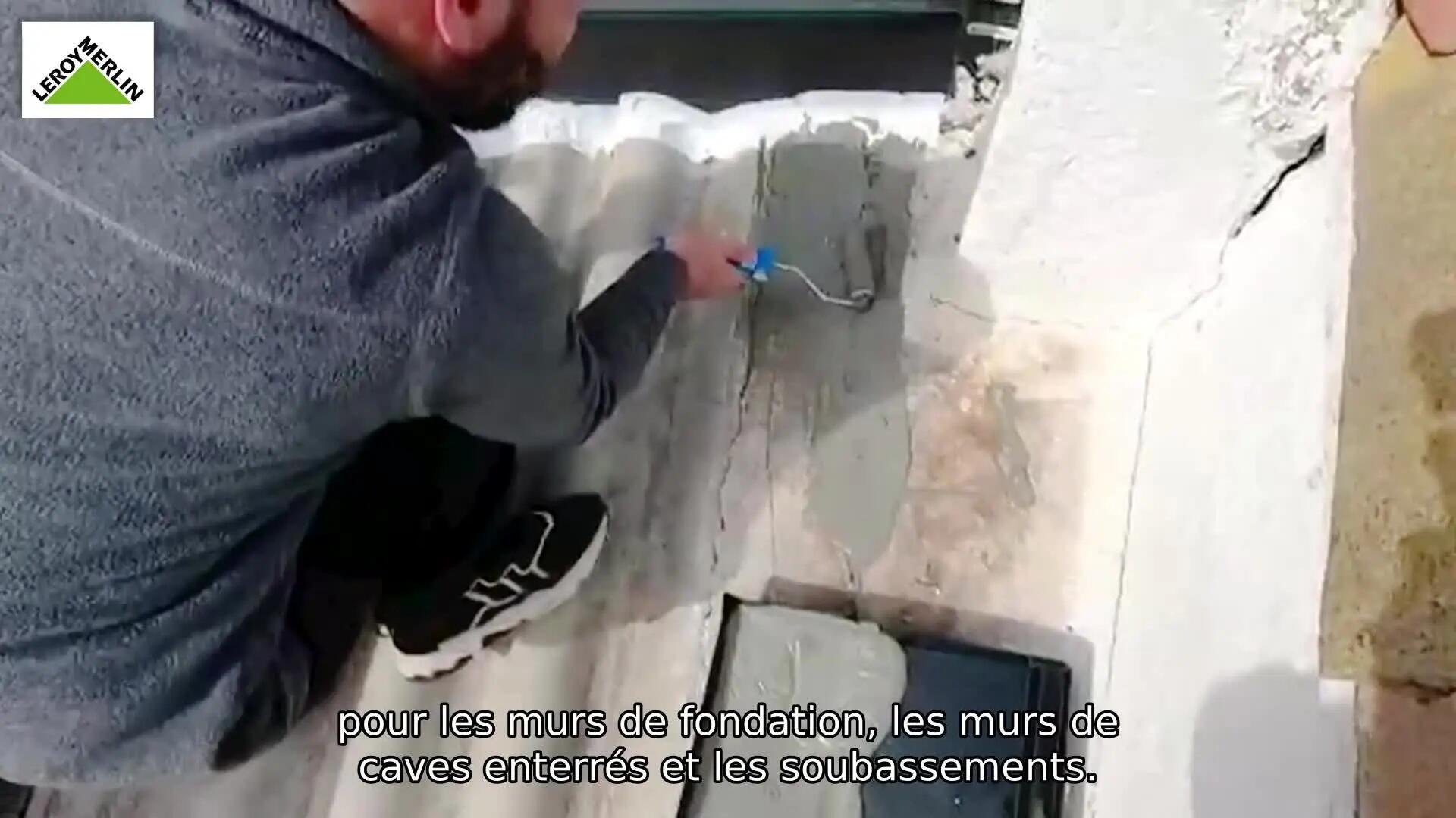 user generated content video utilisation client Leroy Merlin Membrane étanchéité Waterstop