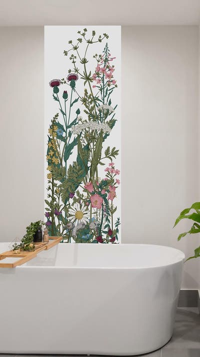 Papel pintado para el baño, consejos e ideas para acertar con esta tendencia
