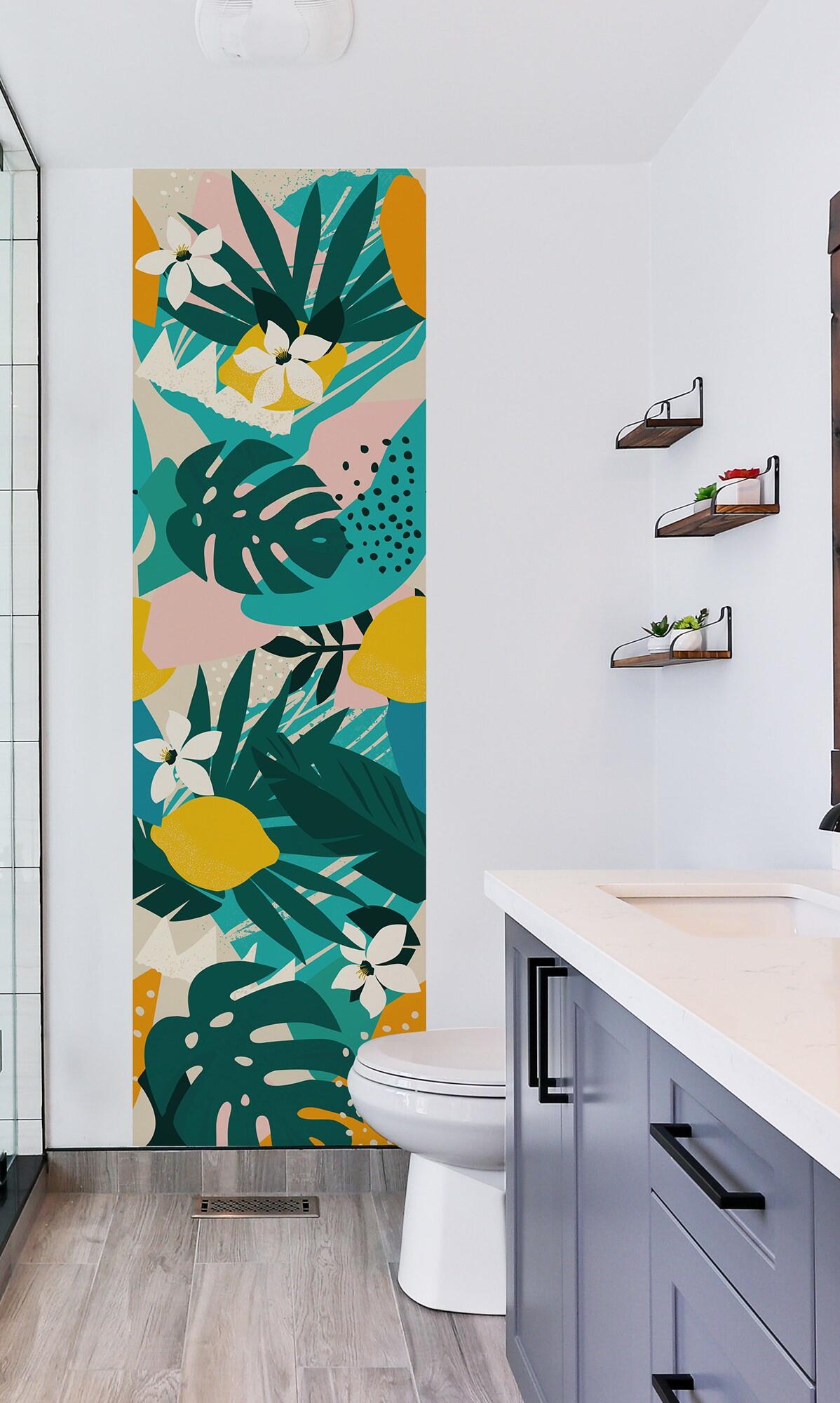 Mural pvc texturado lavable naturaleza sanmicheli multicolor 75 x 250 cm plage