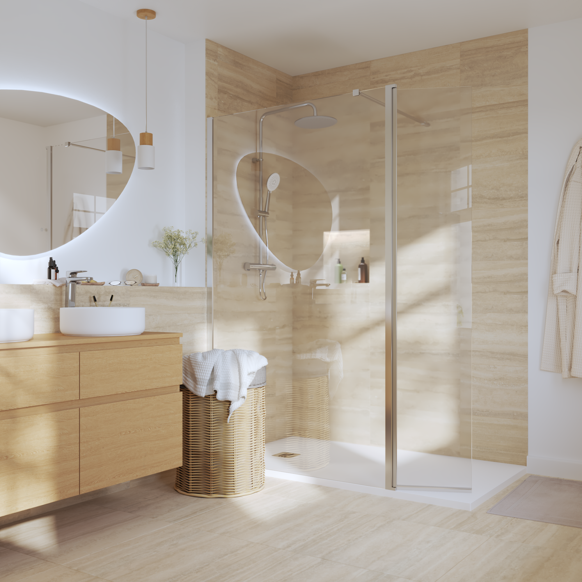 Plato de ducha Remix 160x90 cm blanco - 3