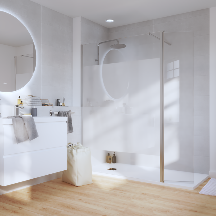 déflecteur porte douche salle de bain