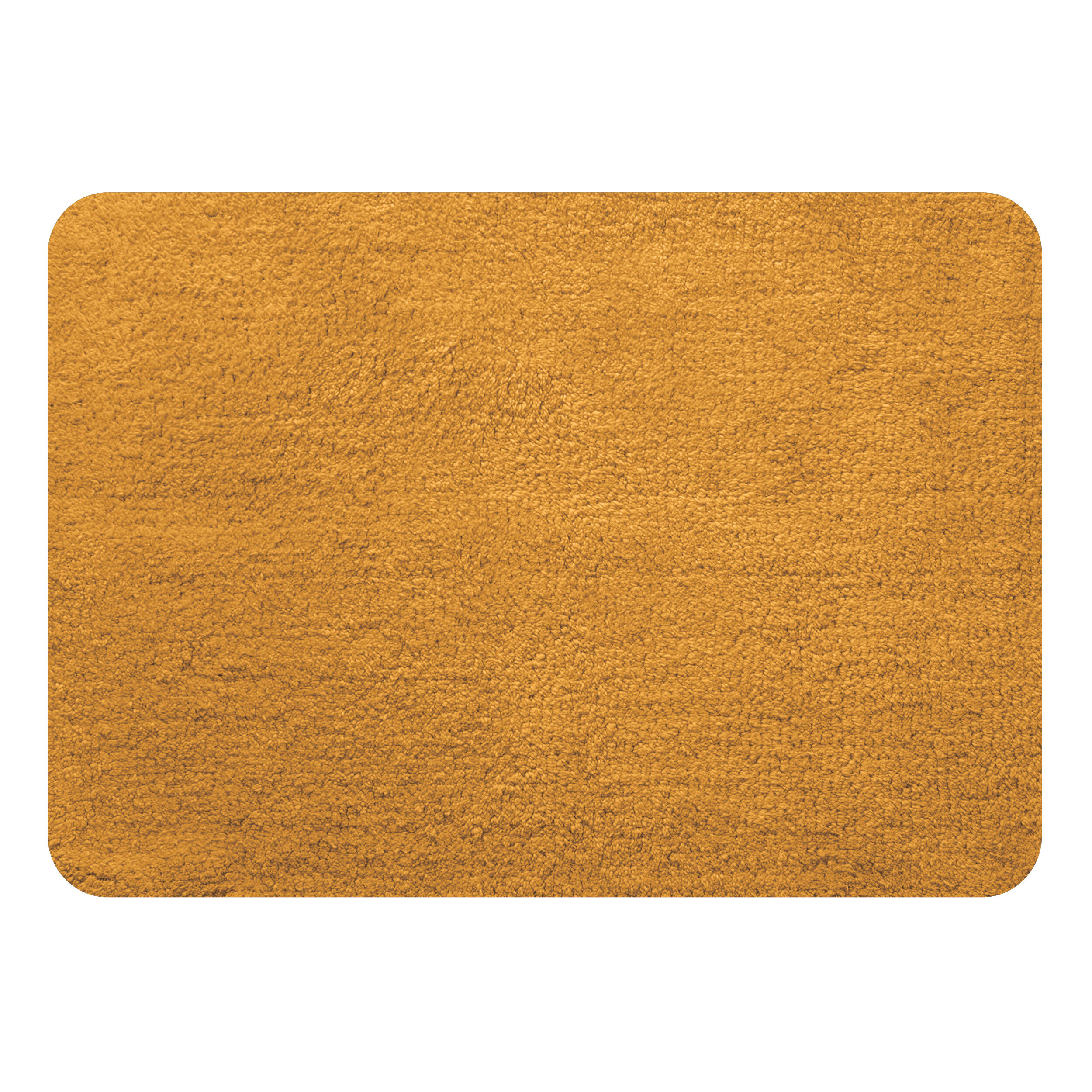 Alfombra de baño rectangular campus 50x70 cm naranja