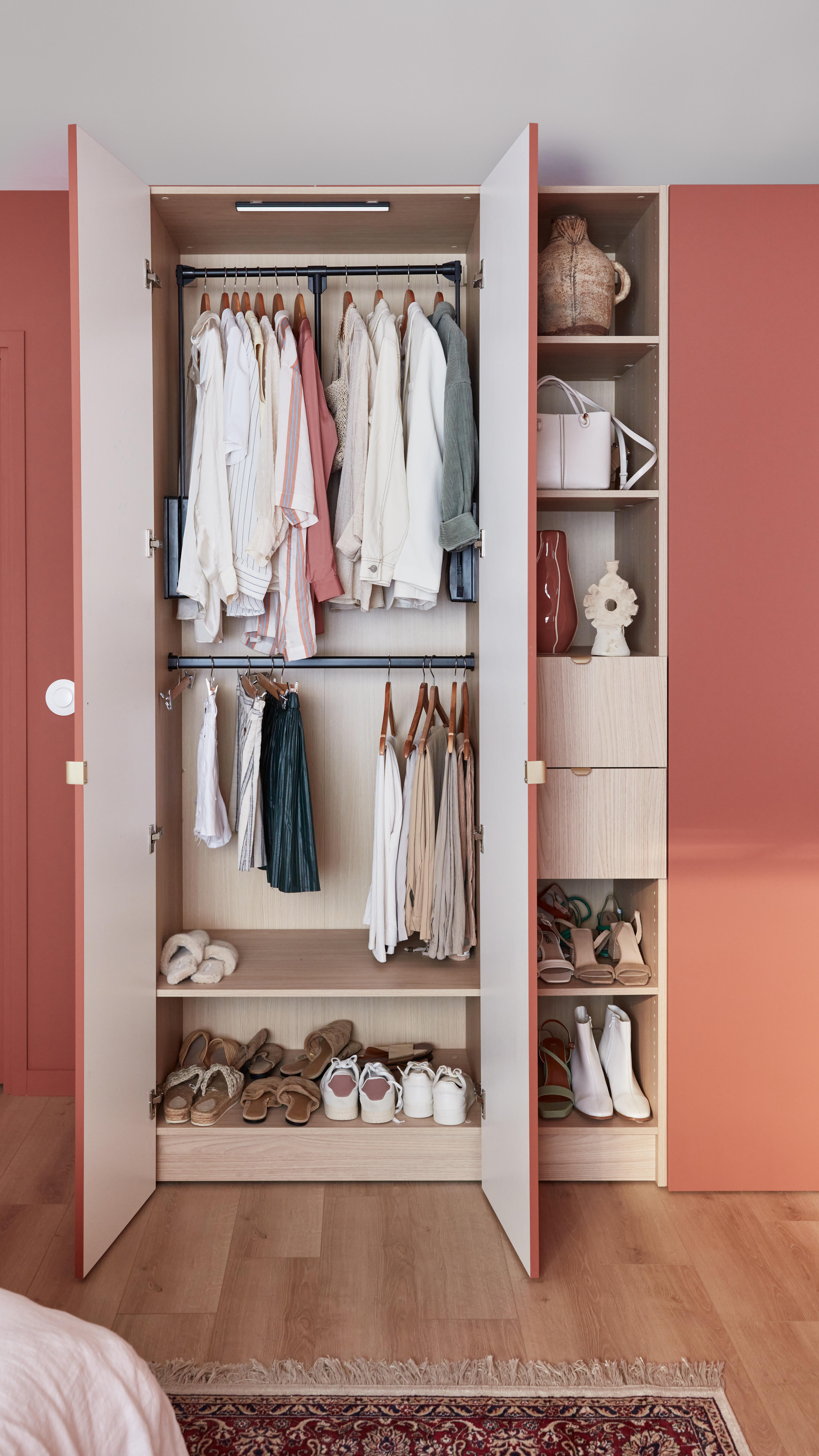 Pack 4 cabides madeira Spaceo - 12