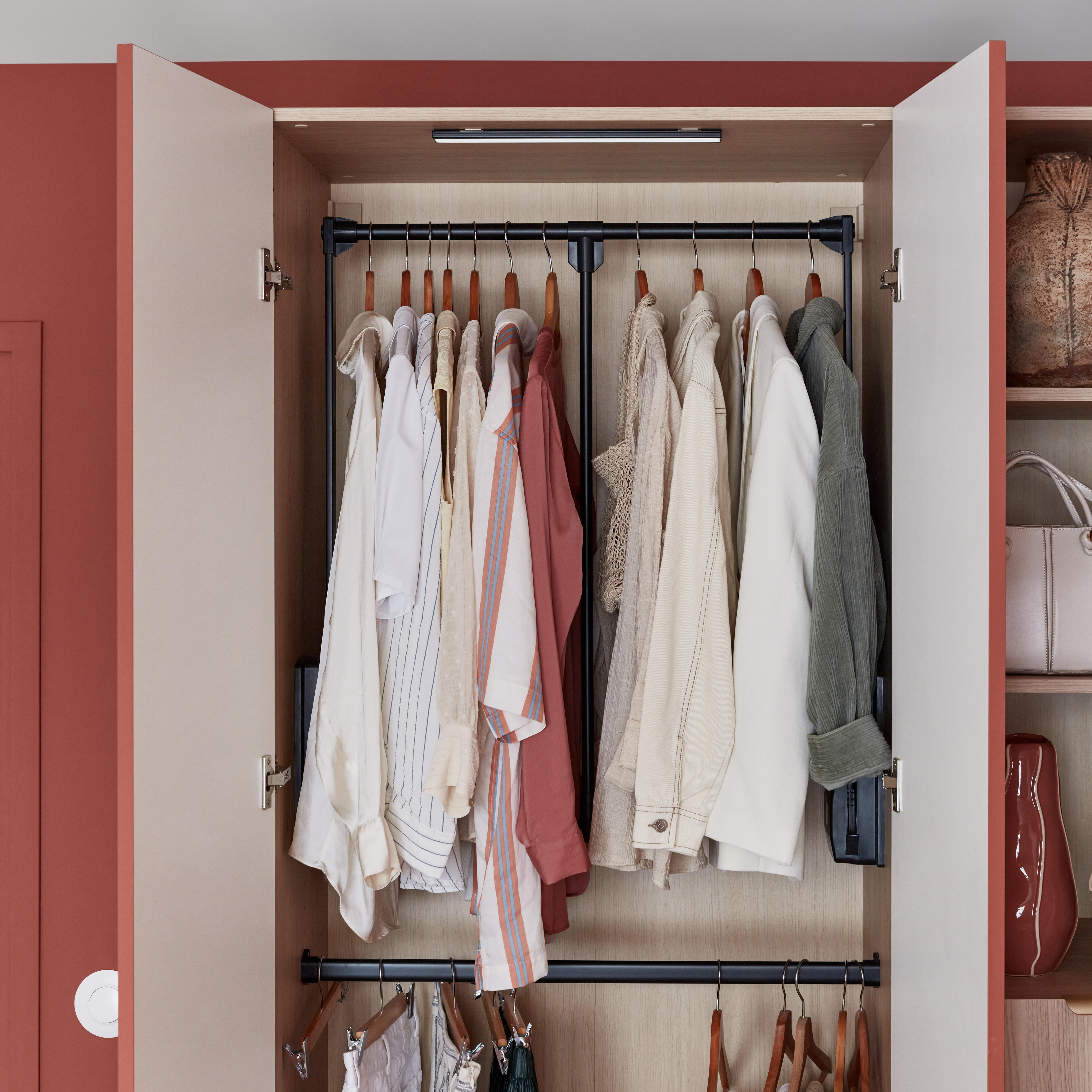 Pack 4 cabides madeira Spaceo - 13