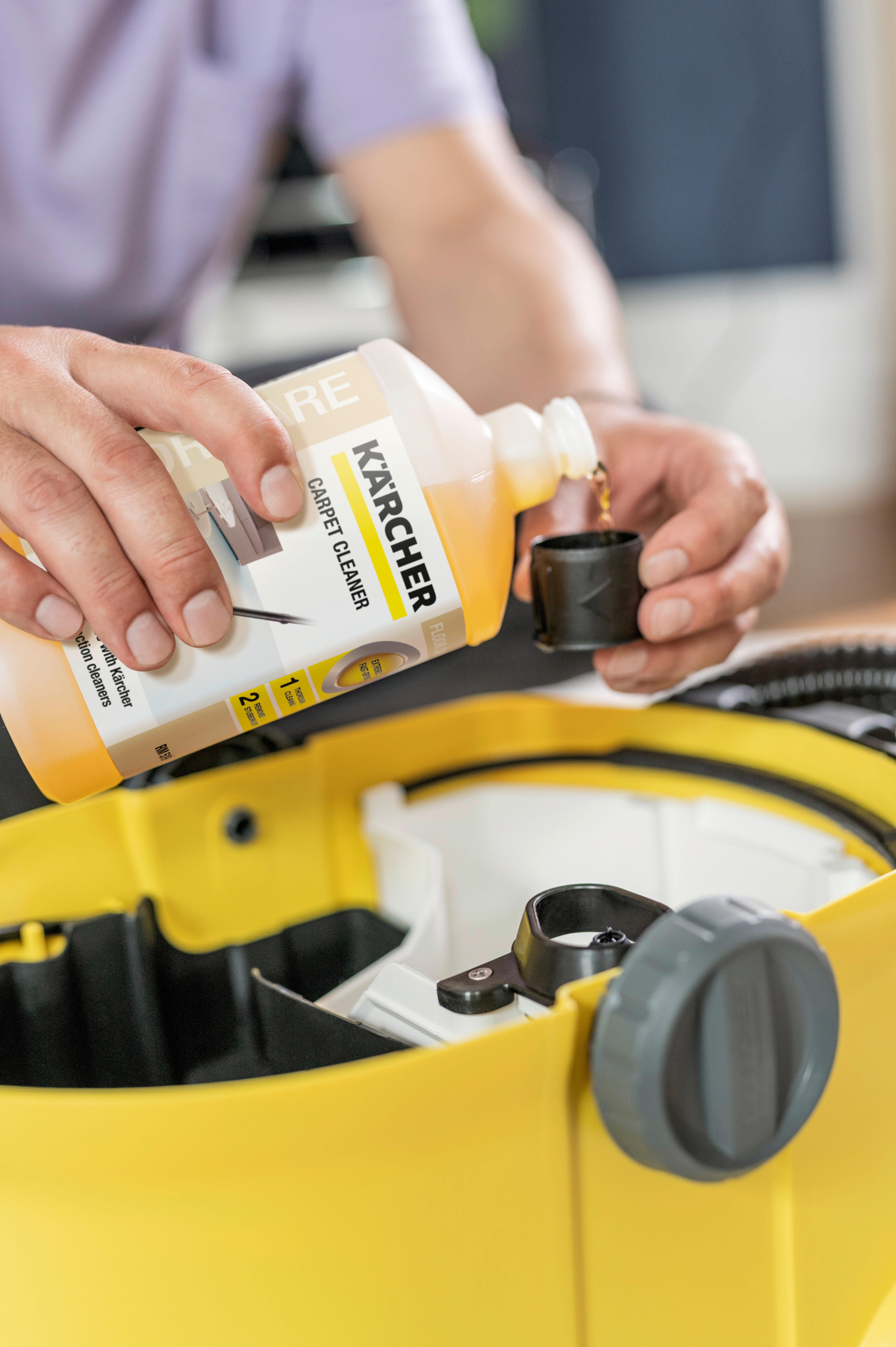 Detergente para aspiradores injetores/extratores Karcher RM519 6.295-771.0 - 3