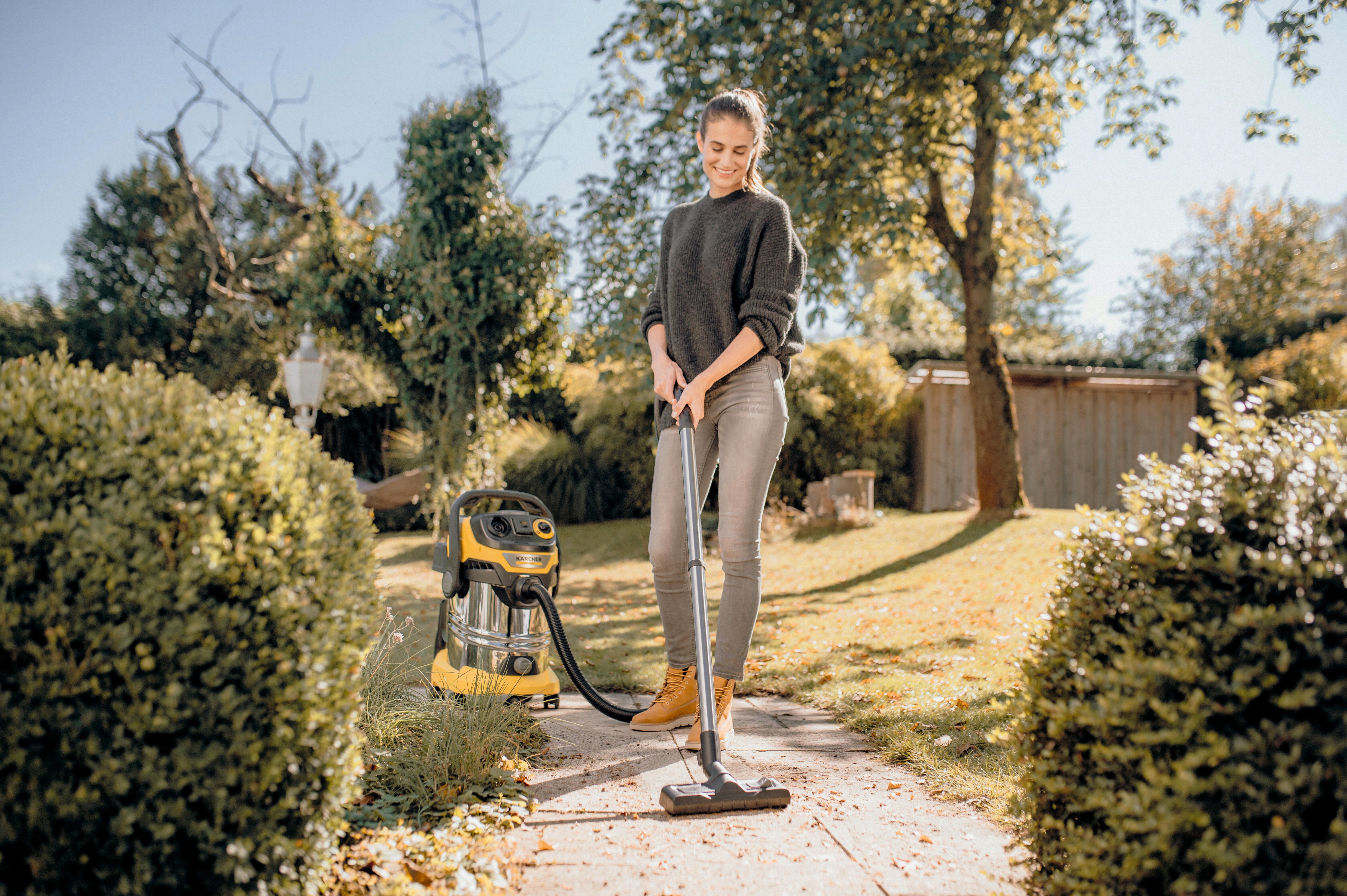 Aspirador de sólidos/líquidos 1300 W 30L Karcher WD 6 P S - 9