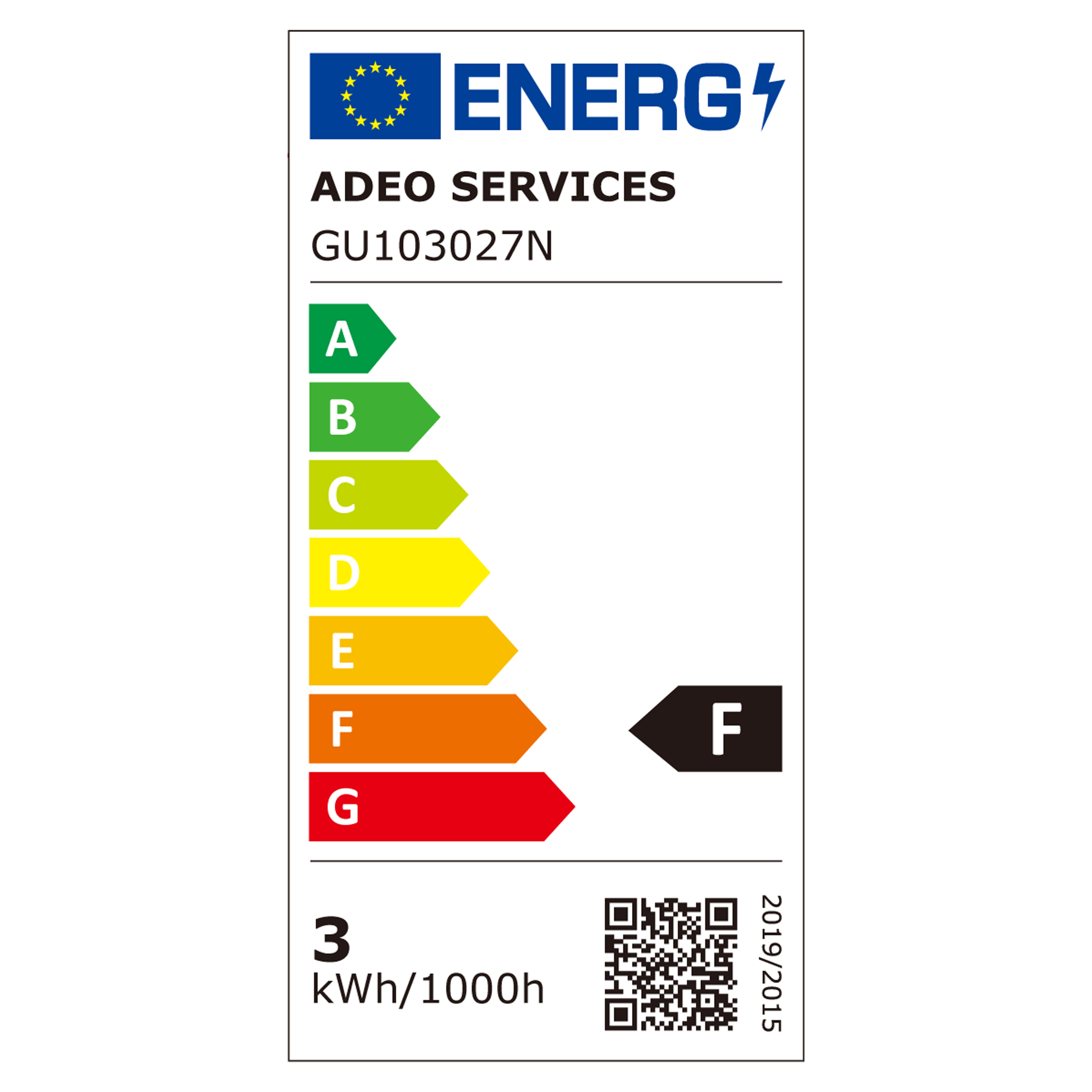 Ampoule led, réflecteur GU10, 250lm = 38W, blanc chaud - 9