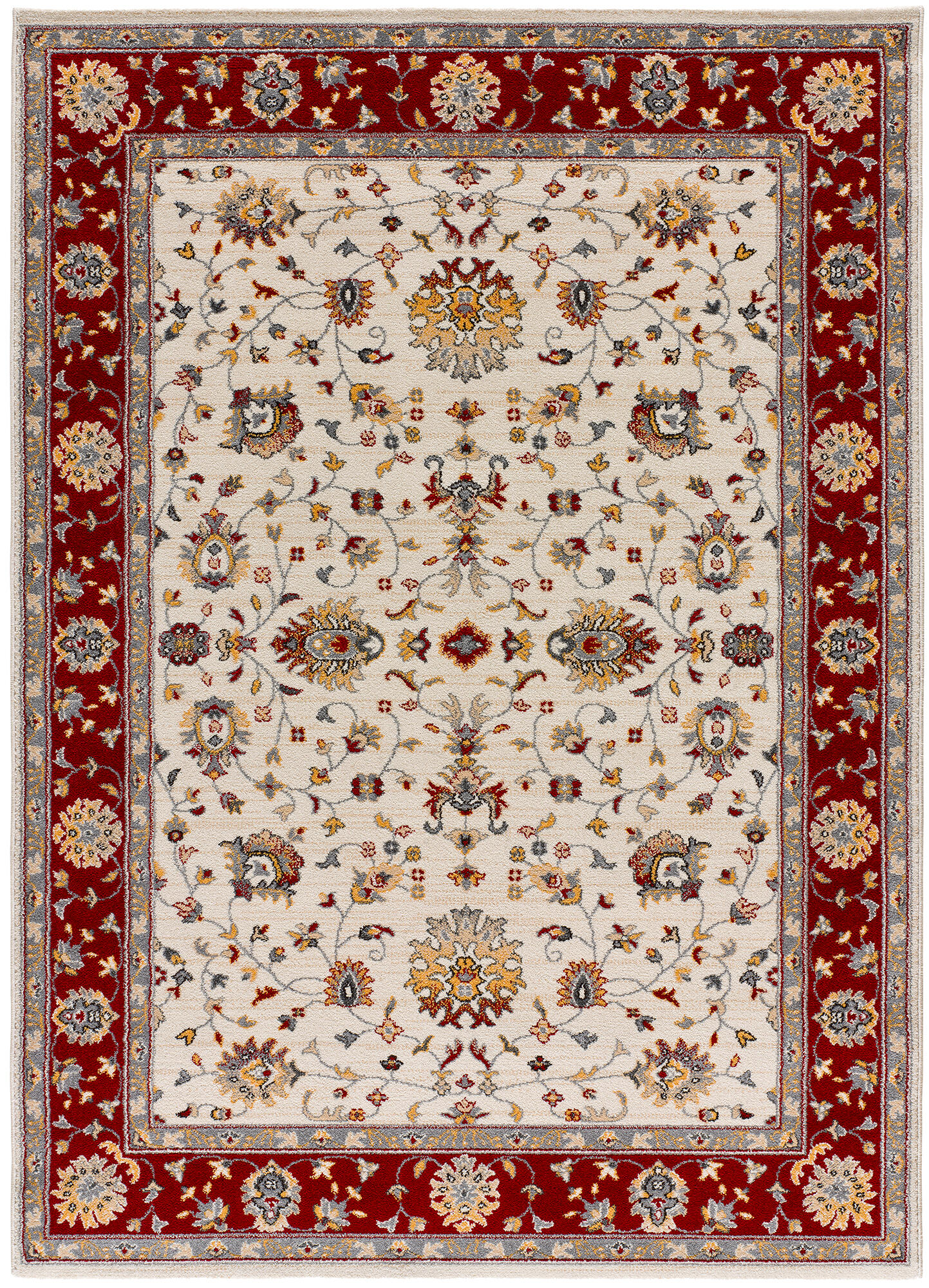 Alfombra pasillera polipropileno pelo corto classic beige 67x250cm