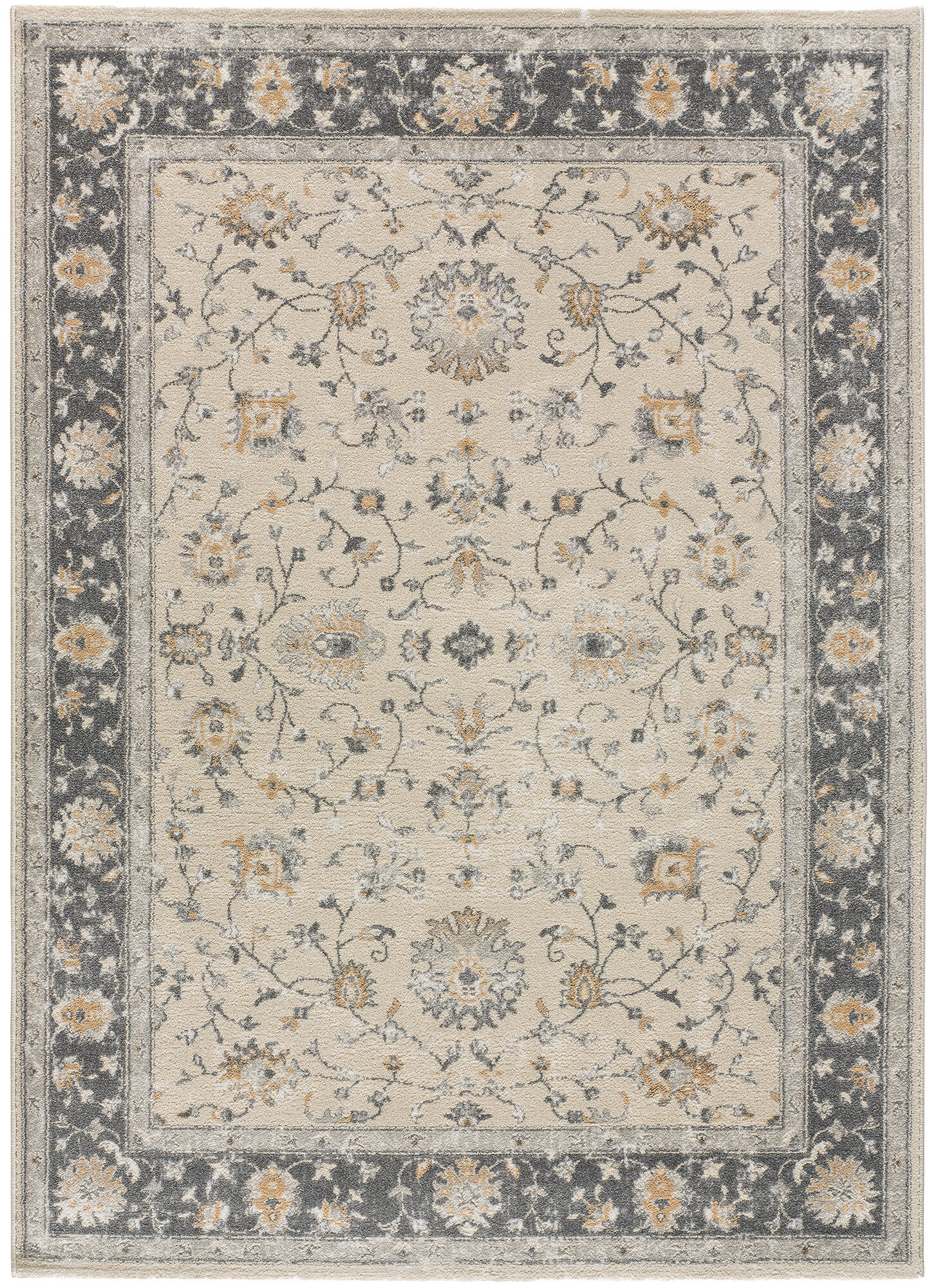 Alfombra polipropileno pelo corto sensation 12679 beige 160x230cm