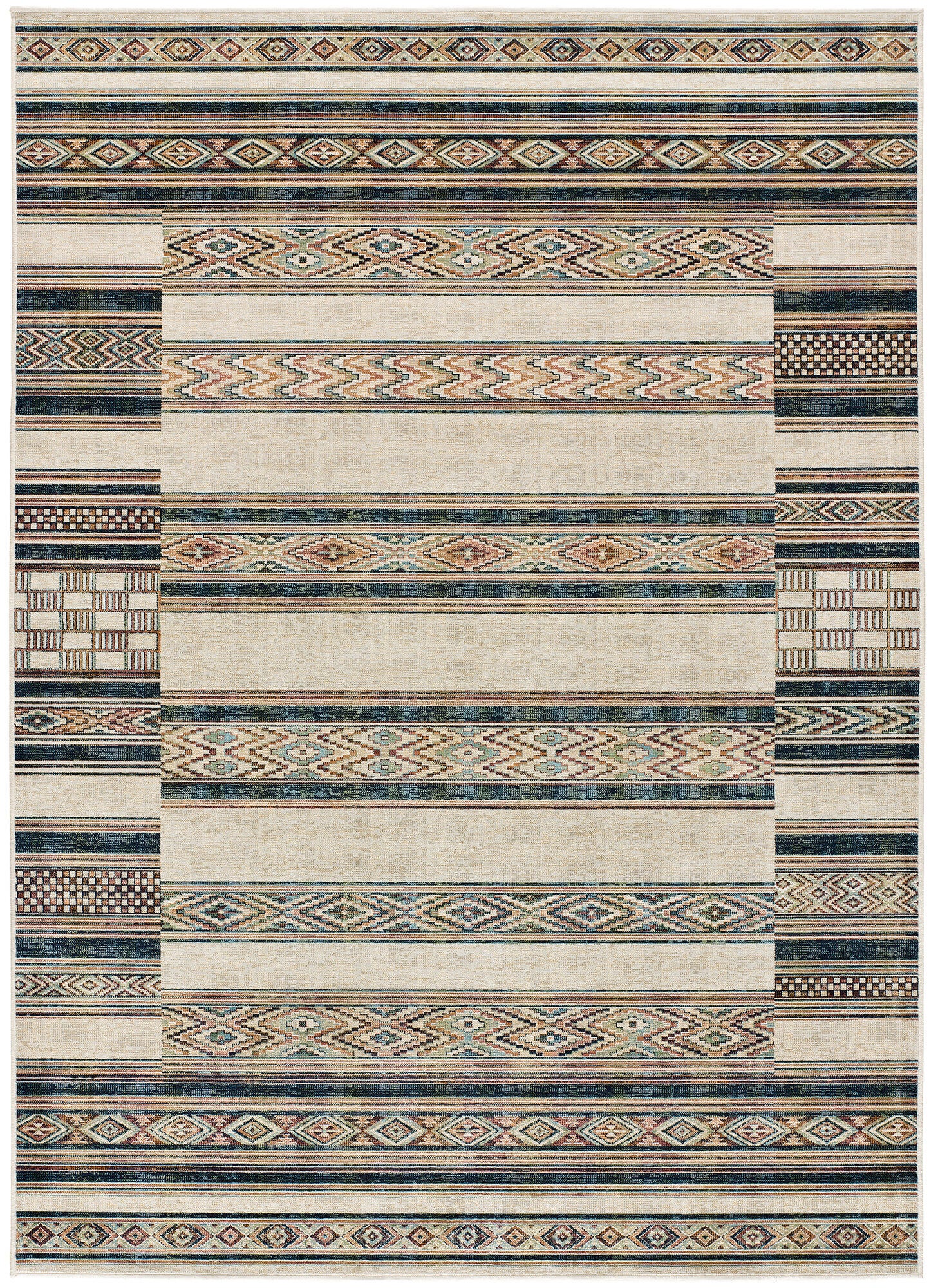 Alfombra viscosa antalia 109 multicolor 160x230cm