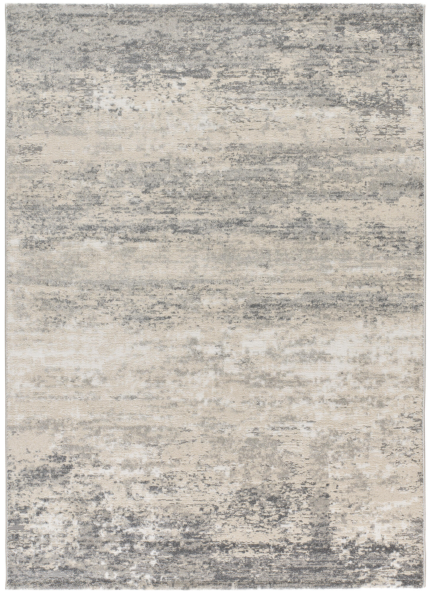 Alfombra polipropileno pelo corto sensation gris 160x230cm