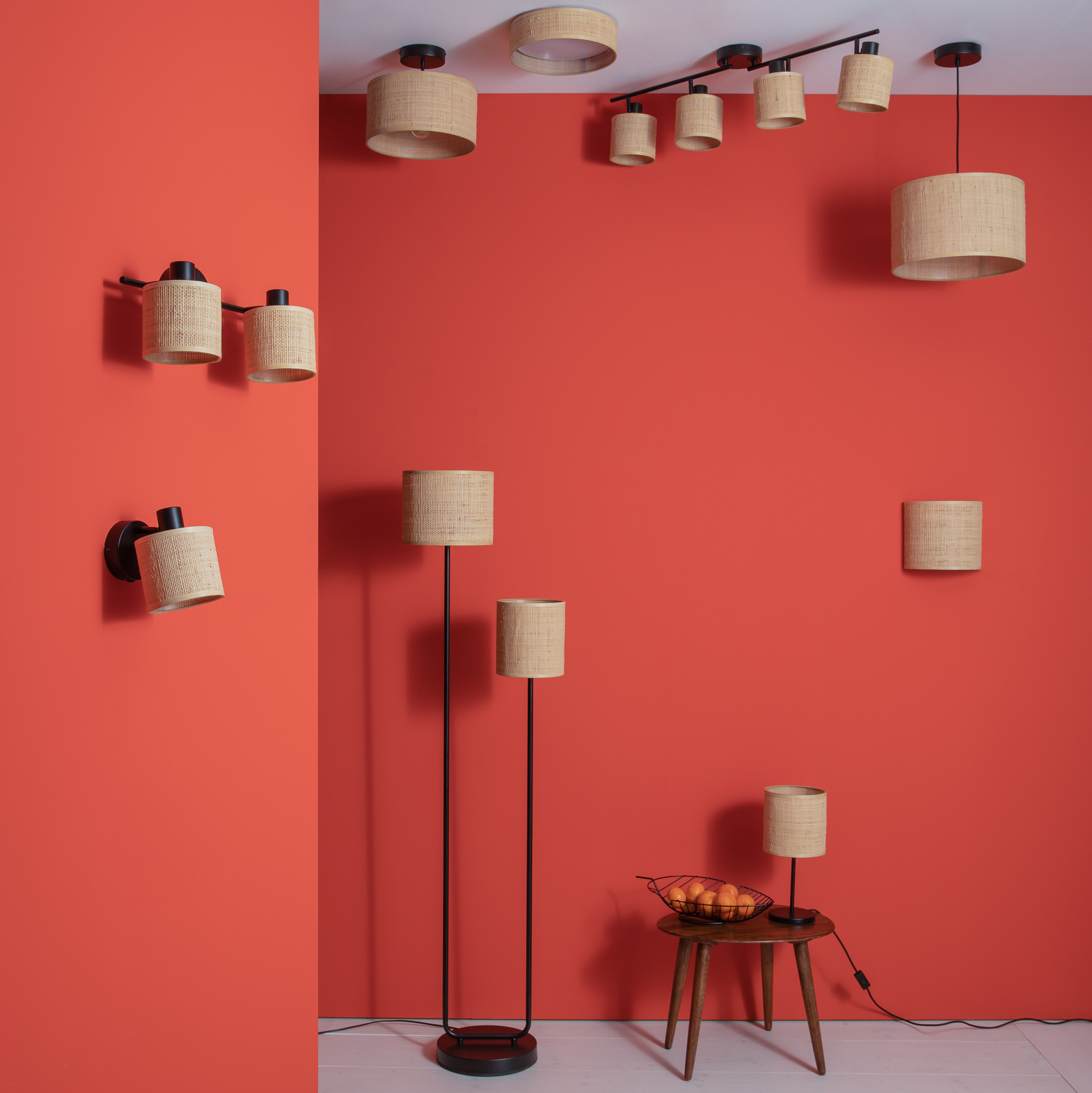 Plafón LED redondo beige CARVI 3840 lm color de la luz de cálida a fría CCT (3000K-6500K) ø33 cm IP20 - 10