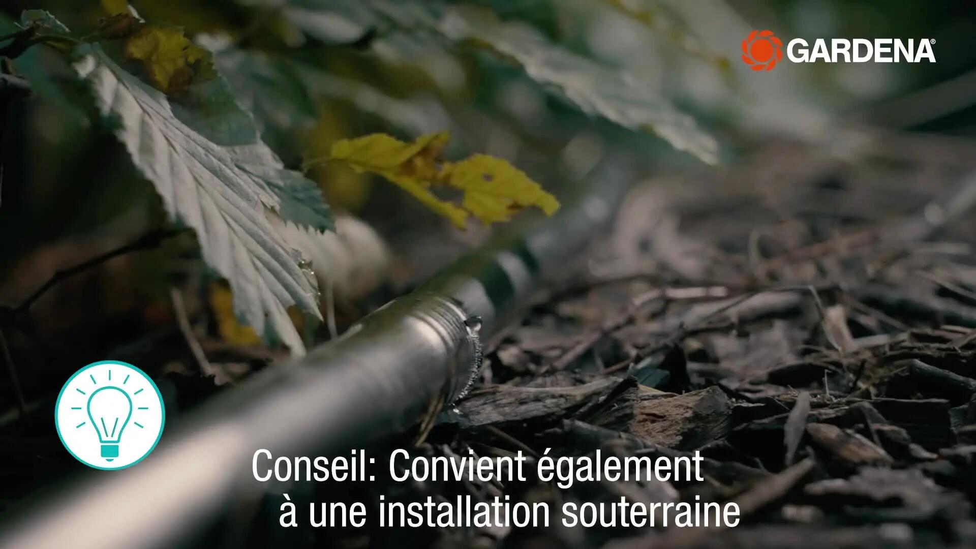 Kit d'arrosage goutte à goutte 50m avec goutteurs intégrés  GARDENA - 12