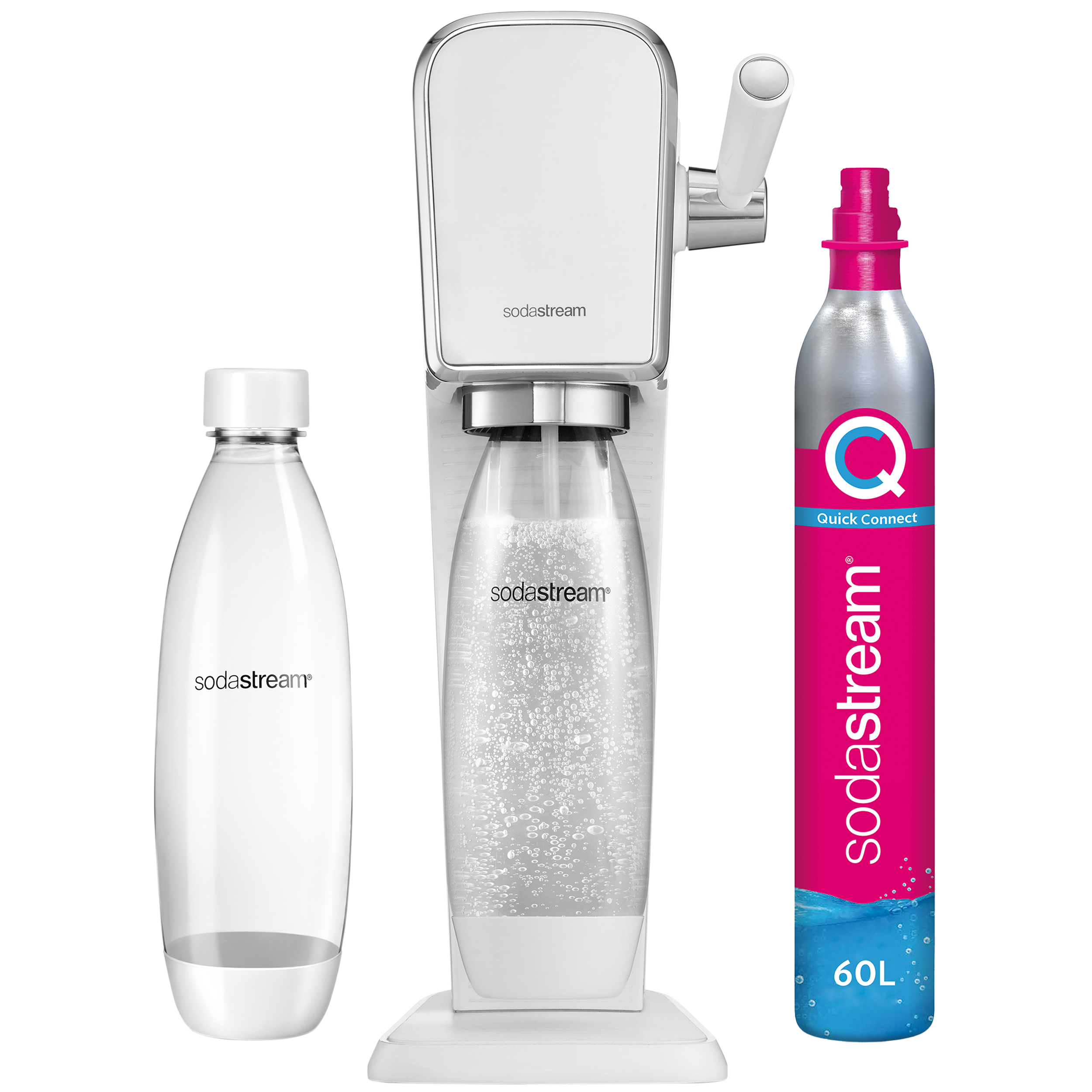 Saturator do gazowania wody Art biały SodaStream