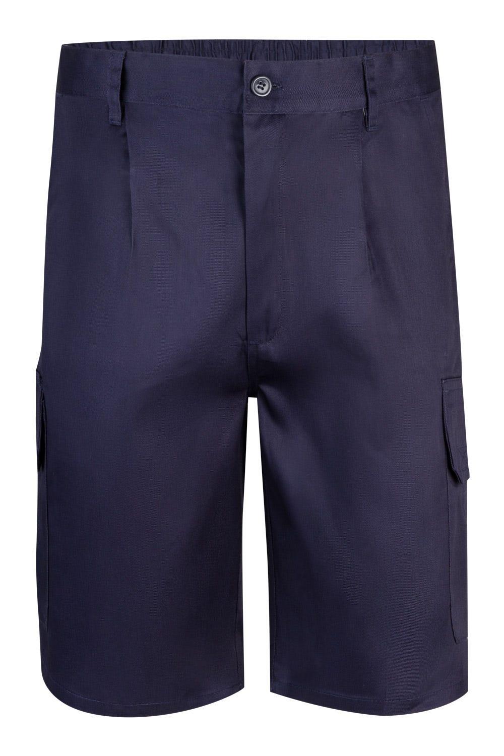 Bermuda multibolsillo velilla - azul navy - m