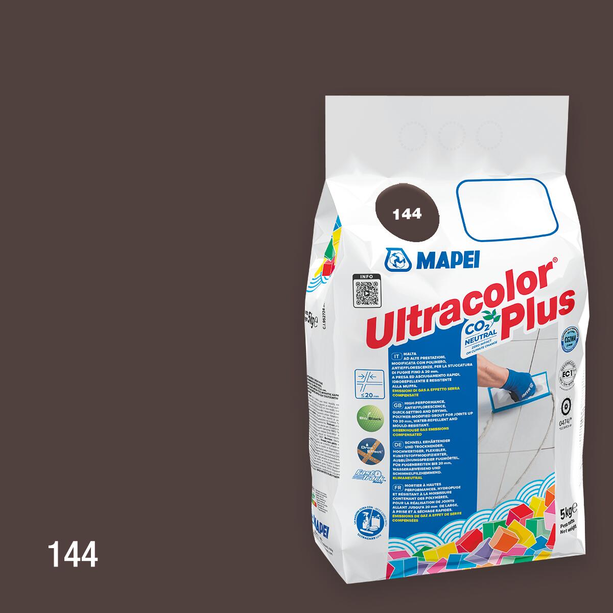 Malta Per Fughe Ultracolor Plus Mapei 5kg - Colore Cioccolato/144, Per Pavimenti E Rivestimenti - Foto 2
