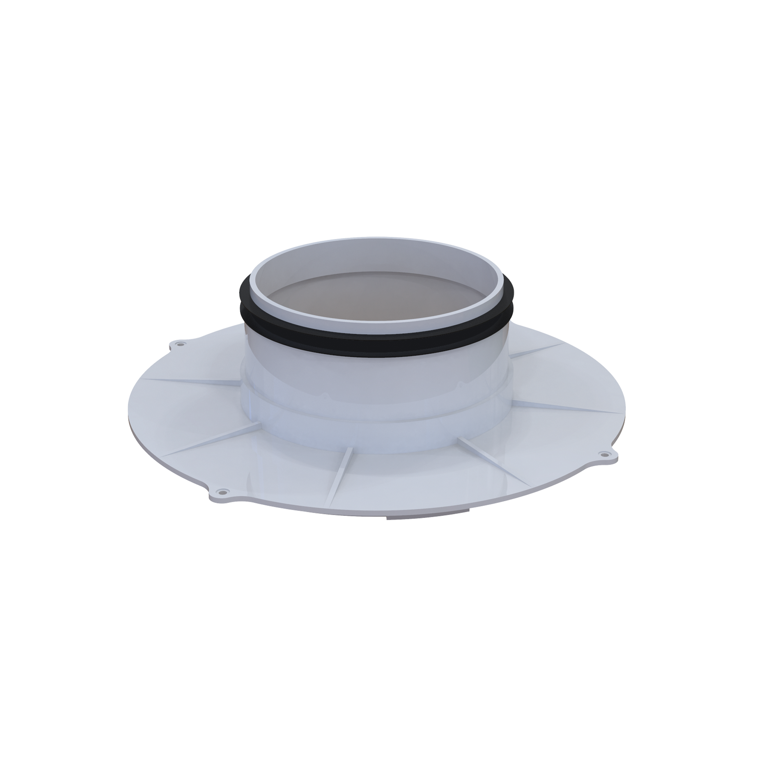 Króciec przyłączeniowy z uszczelką 125mm VENTS