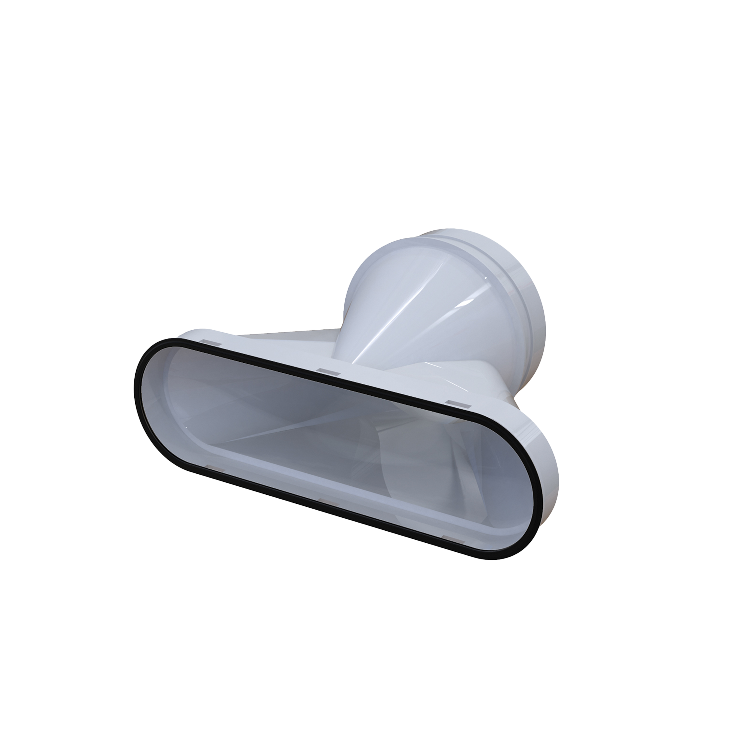 Króciec przyłączeniowy boczny z uszczelką 125mm VENTS