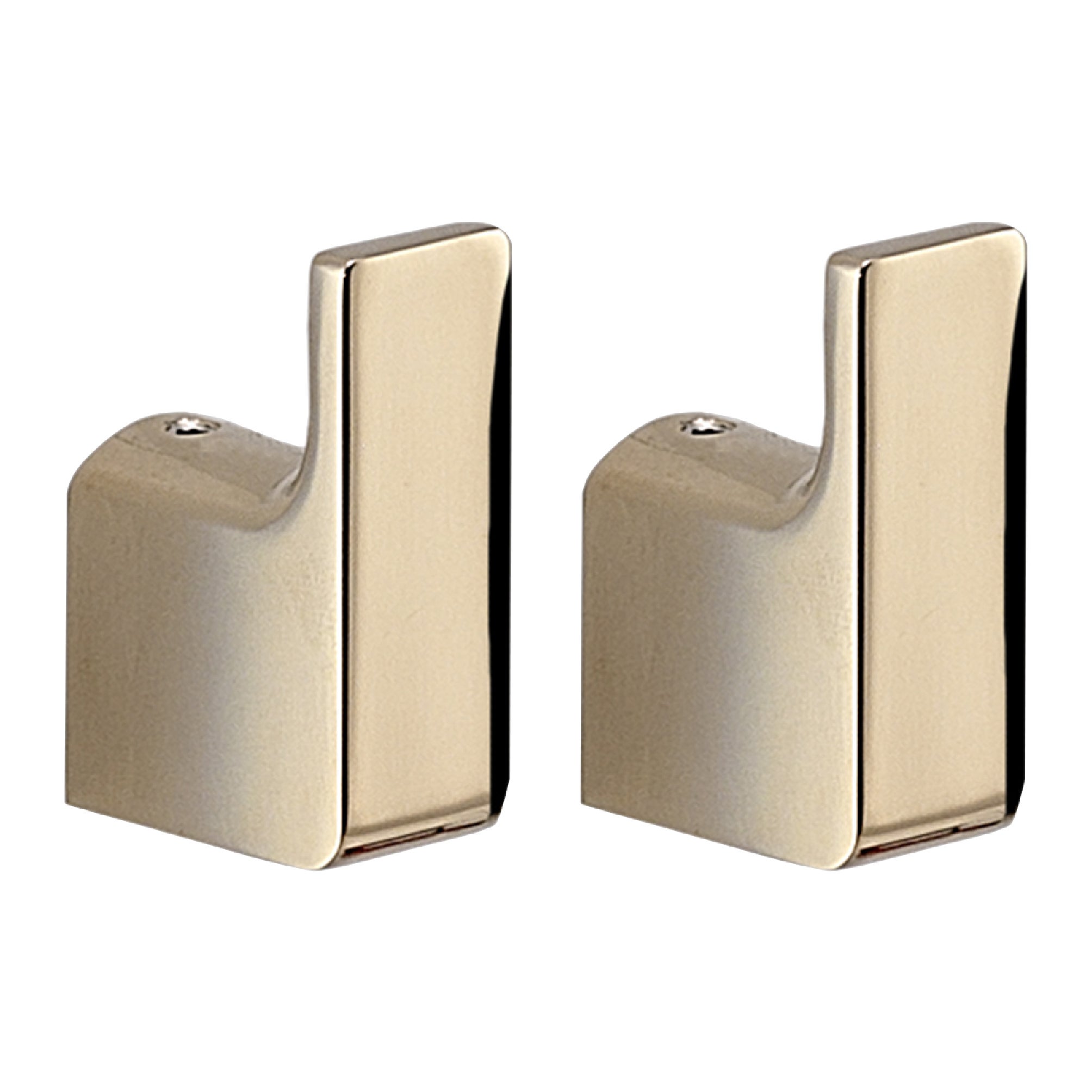 Set 2 perchas pirenei oro 5.3x2x3.3 cm