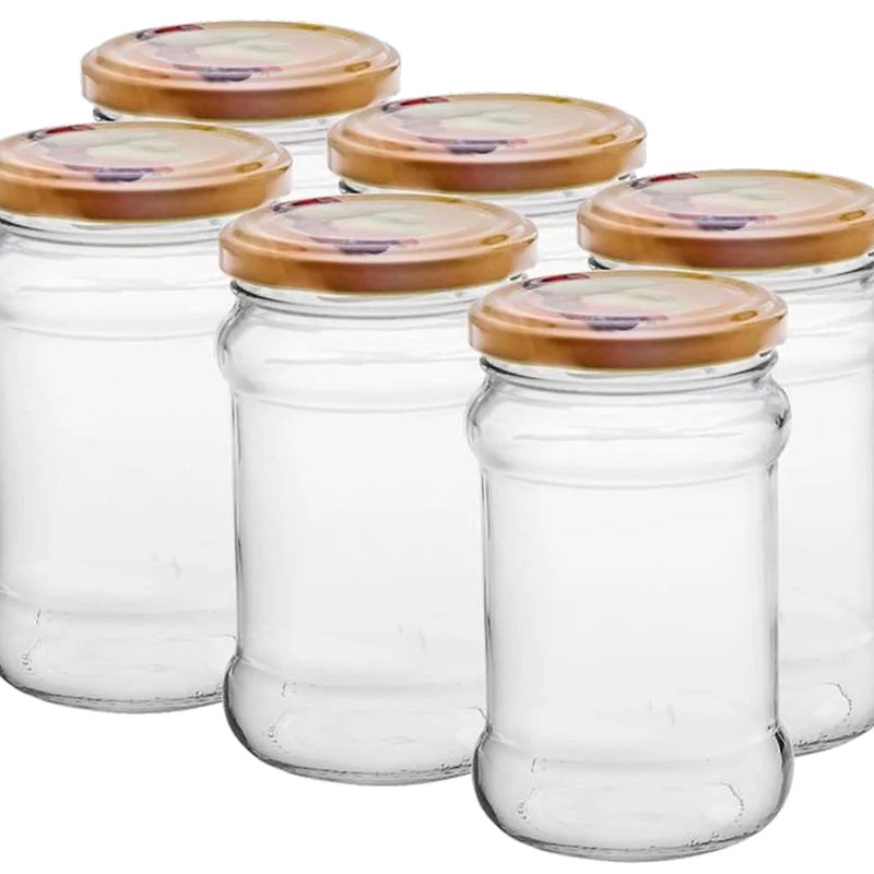 Słoik z pokrywką 315 ml 6 szt.