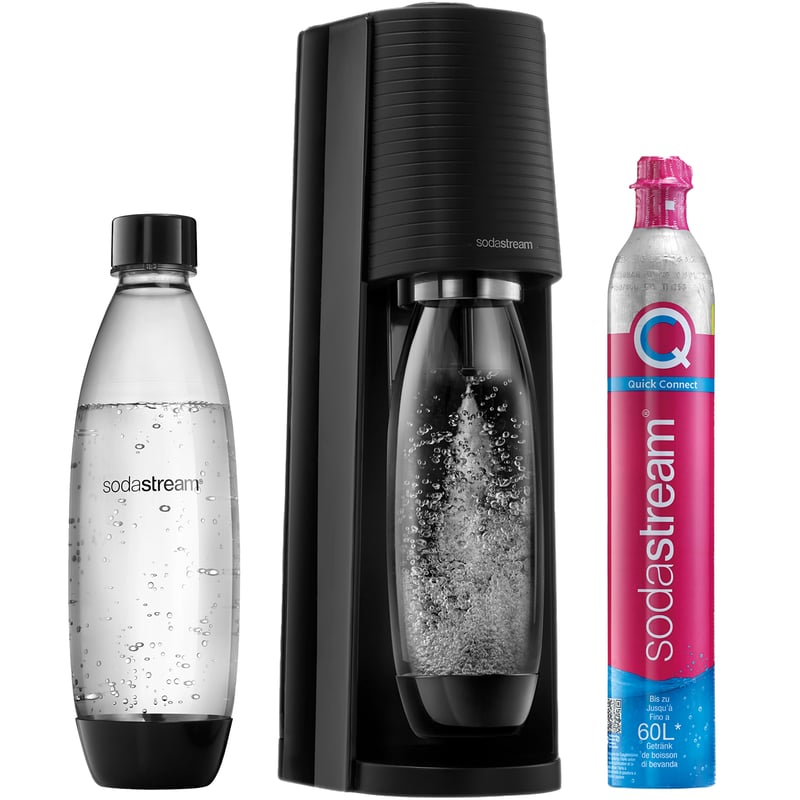 Saturator do wody gazowanej Terra czarny SodaStream