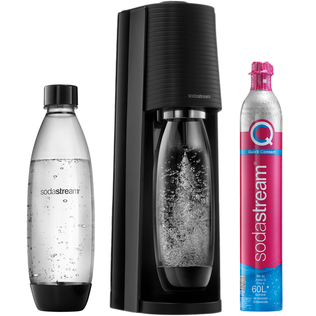 Saturator do wody gazowanej Terra czarny SodaStream