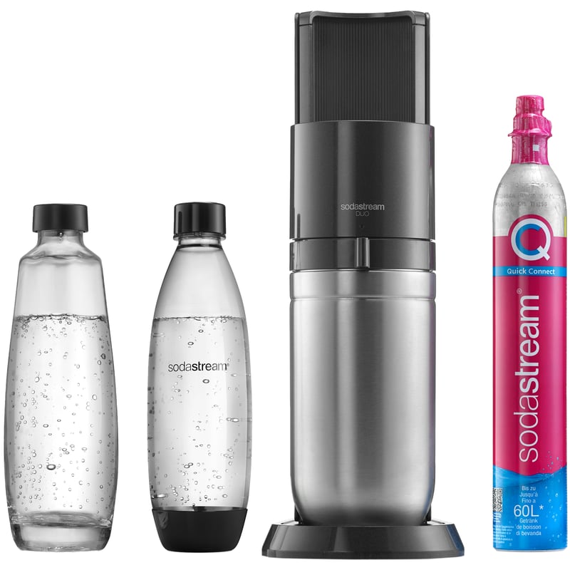 Saturator do gazowania wody Duo czarny SodaStream