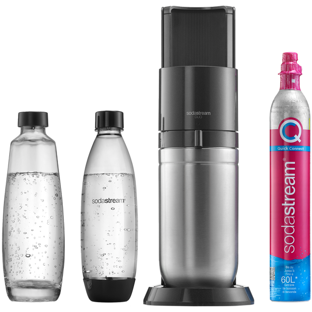 Saturator do gazowania wody Duo czarny SodaStream
