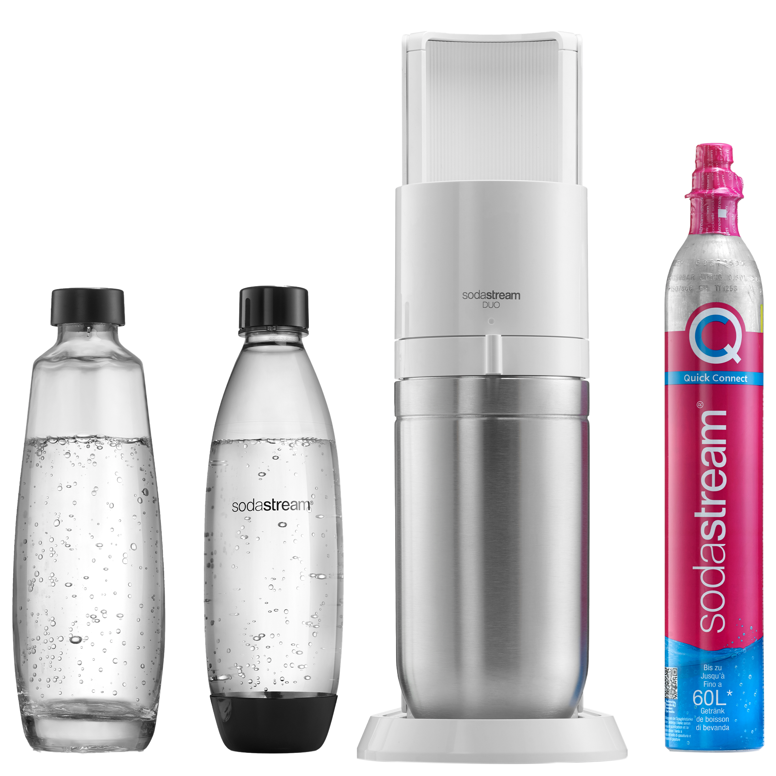 Saturator do gazowania wody Duo biały SodaStream