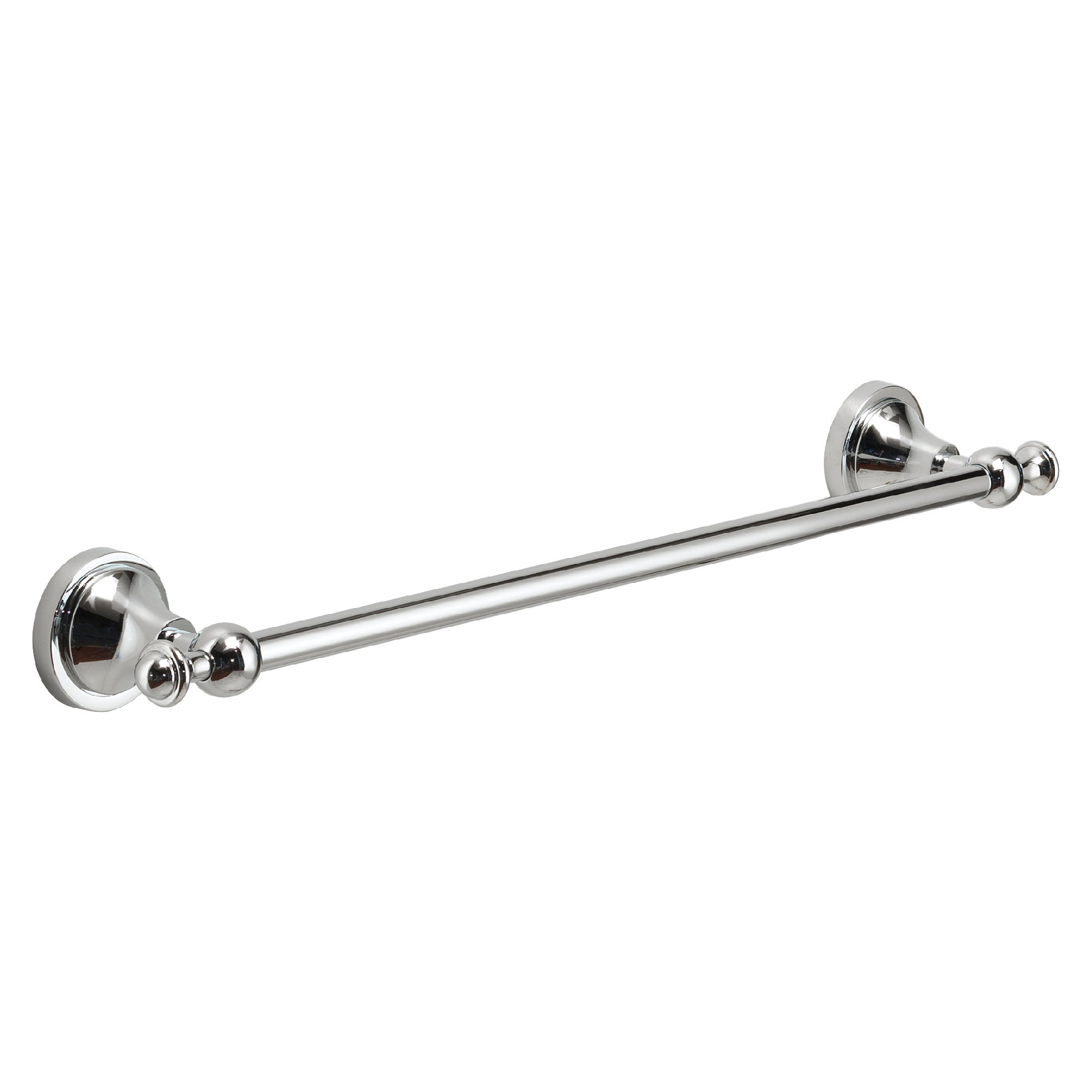 Toallero atornillar nevis plata cromado brillante 49.8x6 cm