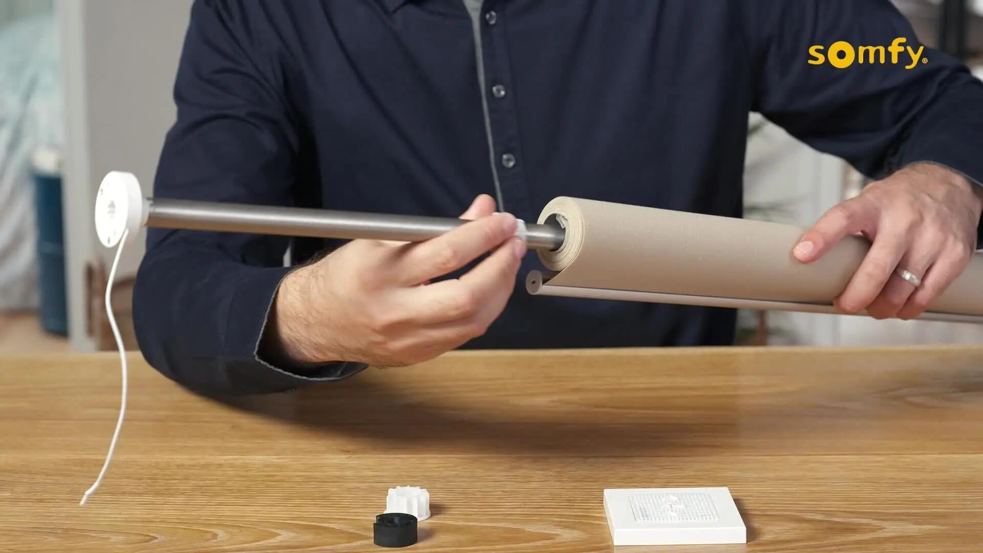 Vidéo d'installation Kit de motorisation stores intérieurs Somfy						
