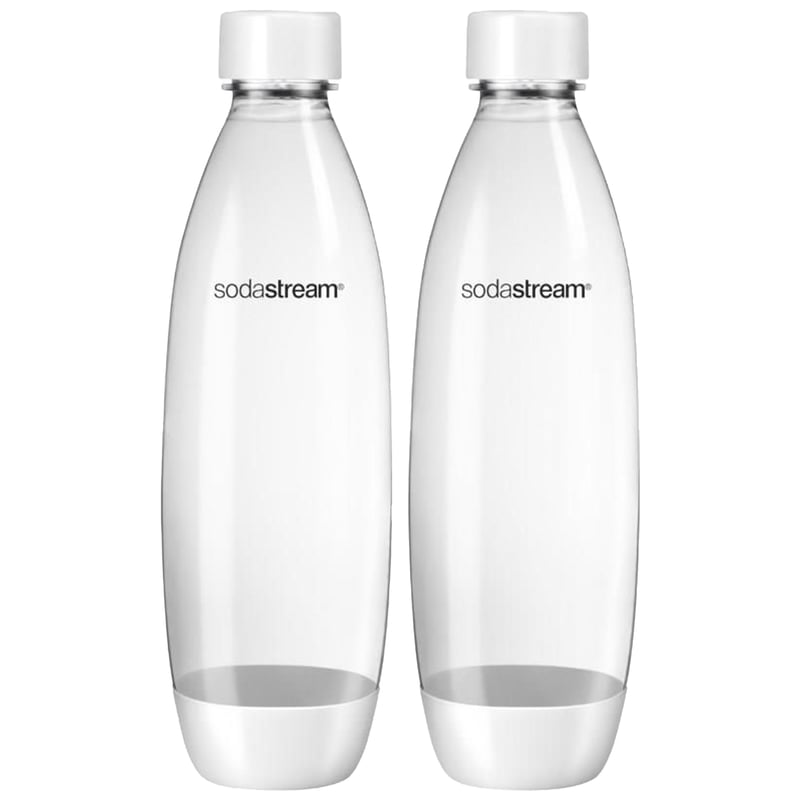 Zestaw butelek Fuse 1 l biały 2 szt. SodaStream