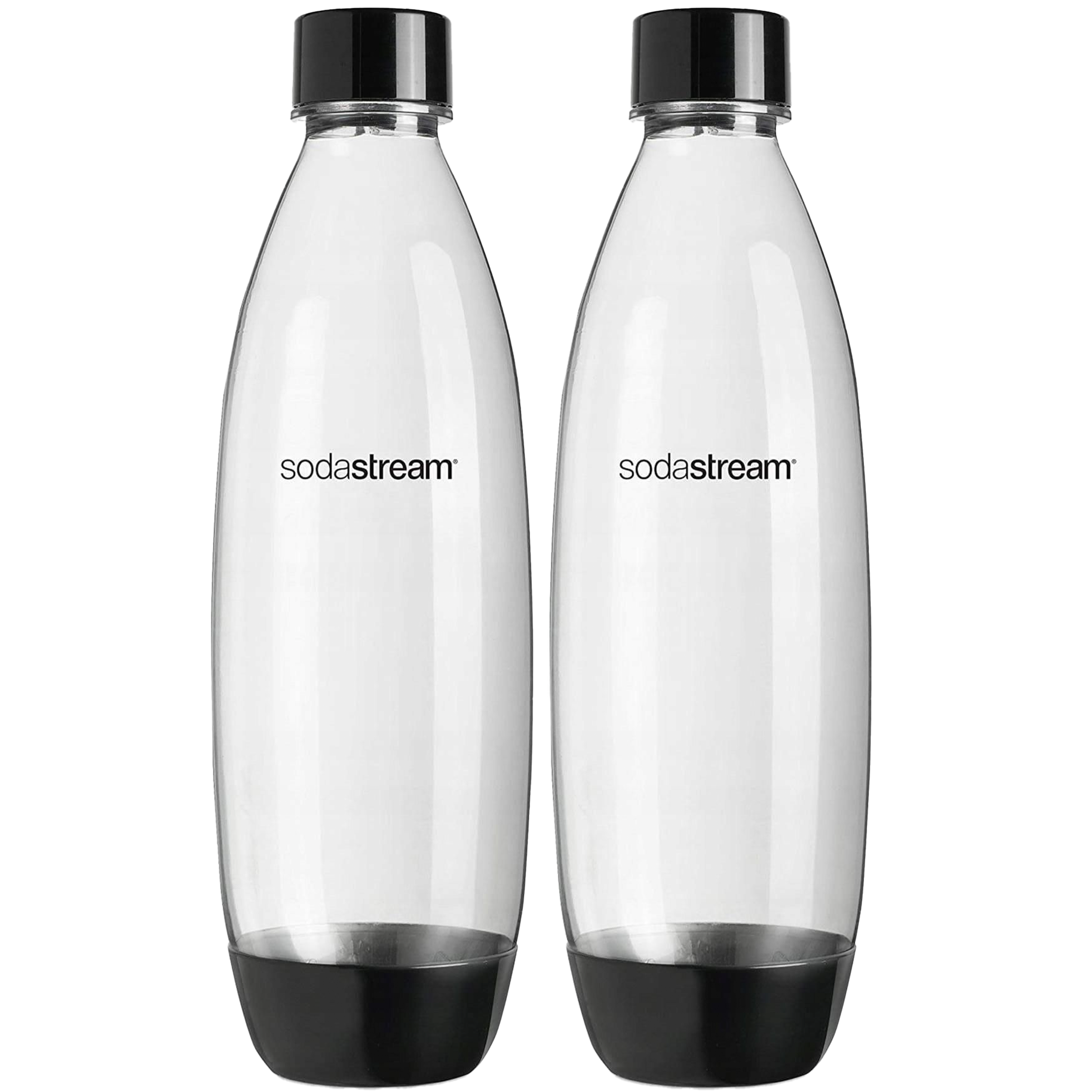 Butelka Fuse 1 l czarna 2 szt. SodaStream