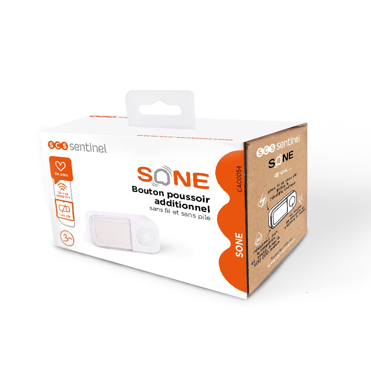 Bouton poussoir additionnel SONE & SONE +, SCS SENTINEL - 3