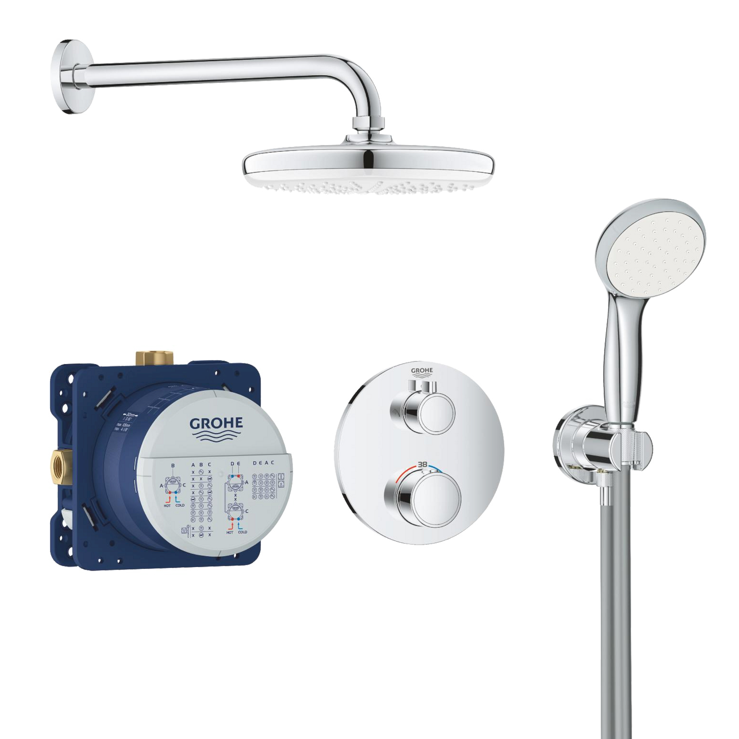 System podtynkowy Precision Clova Grohe