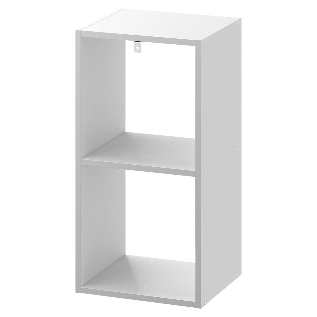 Στήλη 2 θέσεων Spaceo KUB Μ36xΠ31.7xΥ70.5 cm λευκή